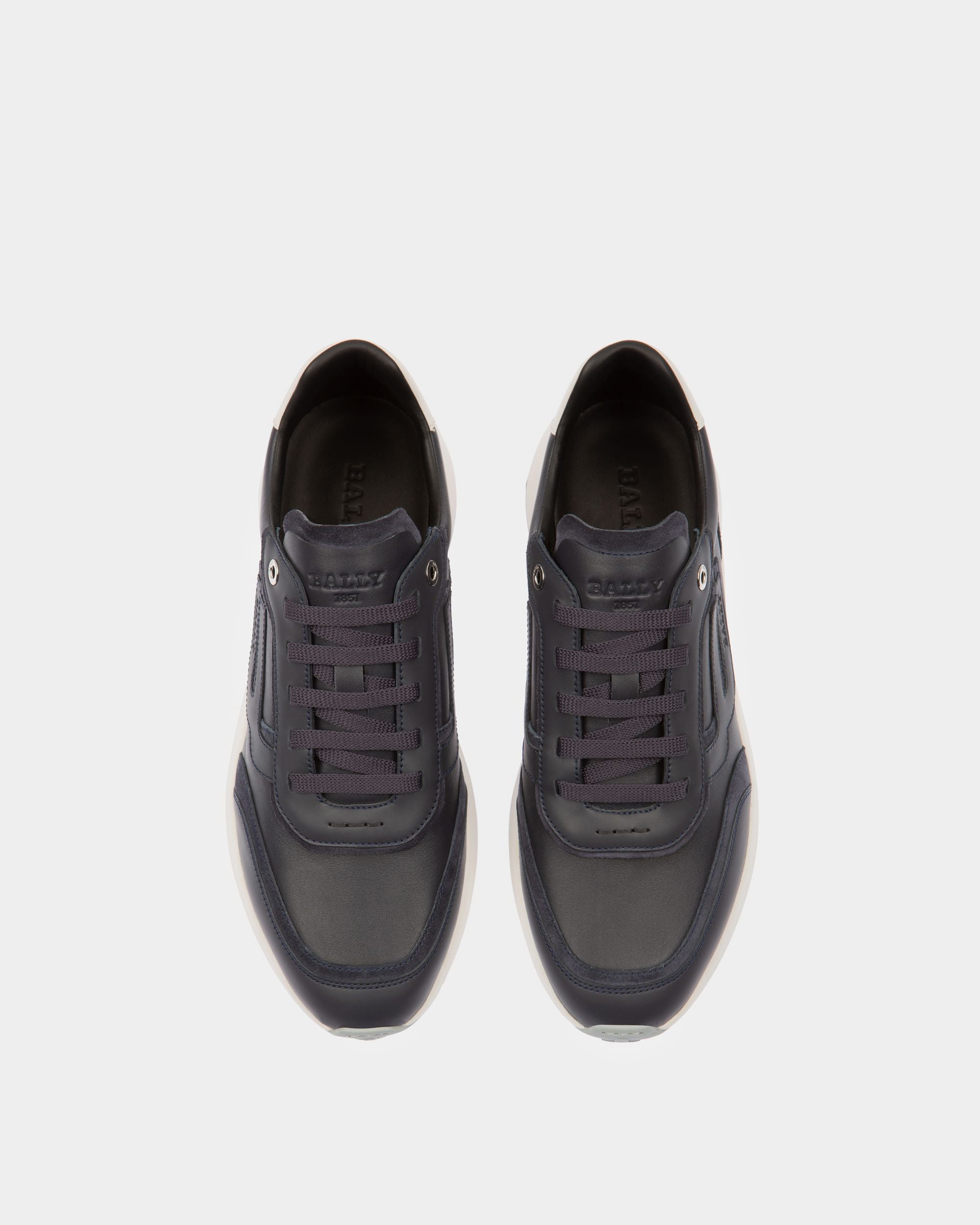 Demmy Sneaker Aus Marineblauem Leder - Herren - Bally - 02