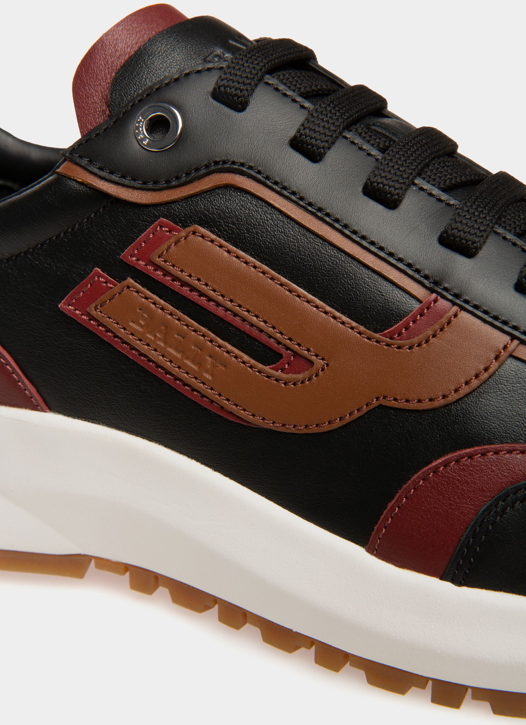 Outline Sneaker In Black Leather - Herren - Bally - 05