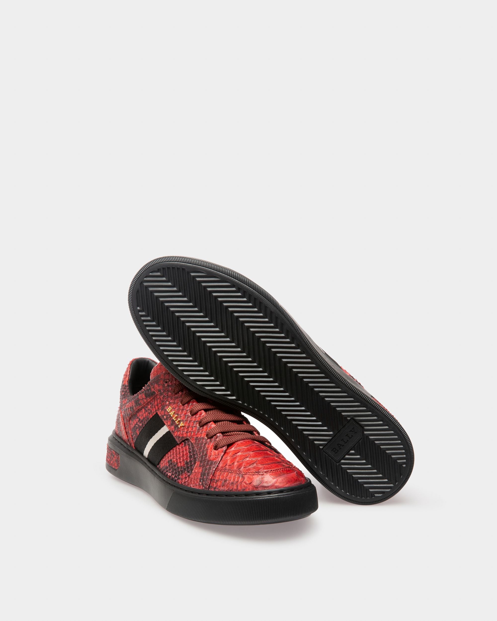 Marell Sneaker Aus Bally-Rotem Leder - Herren - Bally - 04