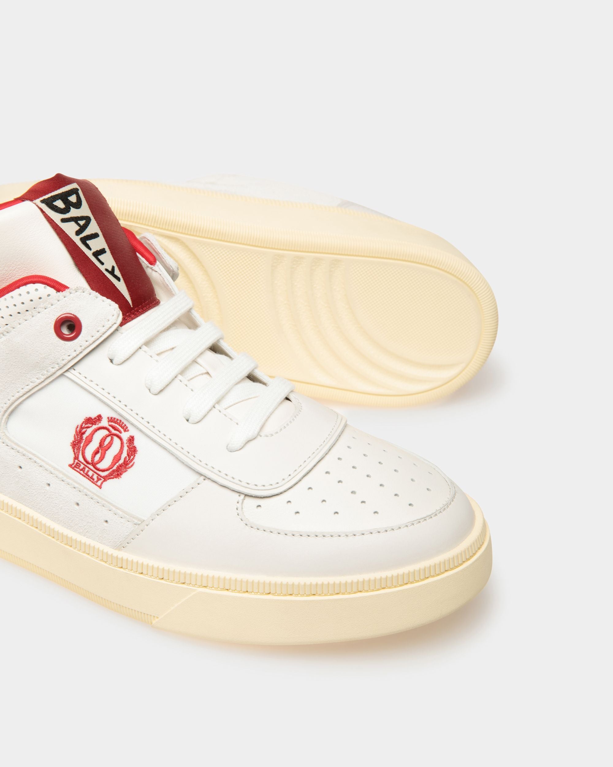 Raise Sneaker Aus weißem Leder - Herren - Bally - 04