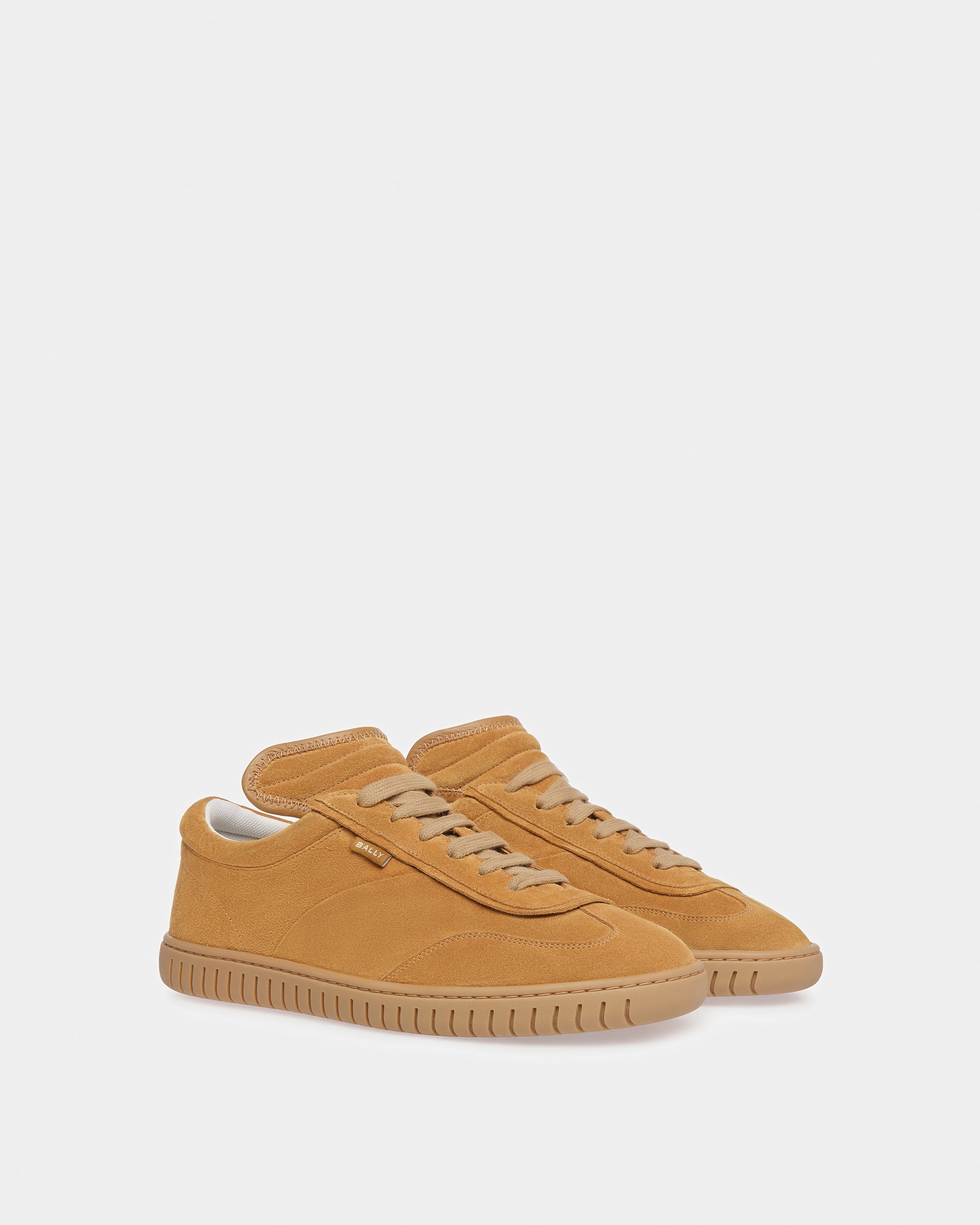 Player Sneaker Aus Leder In Desert Und Bernstein - Herren - Bally - 02