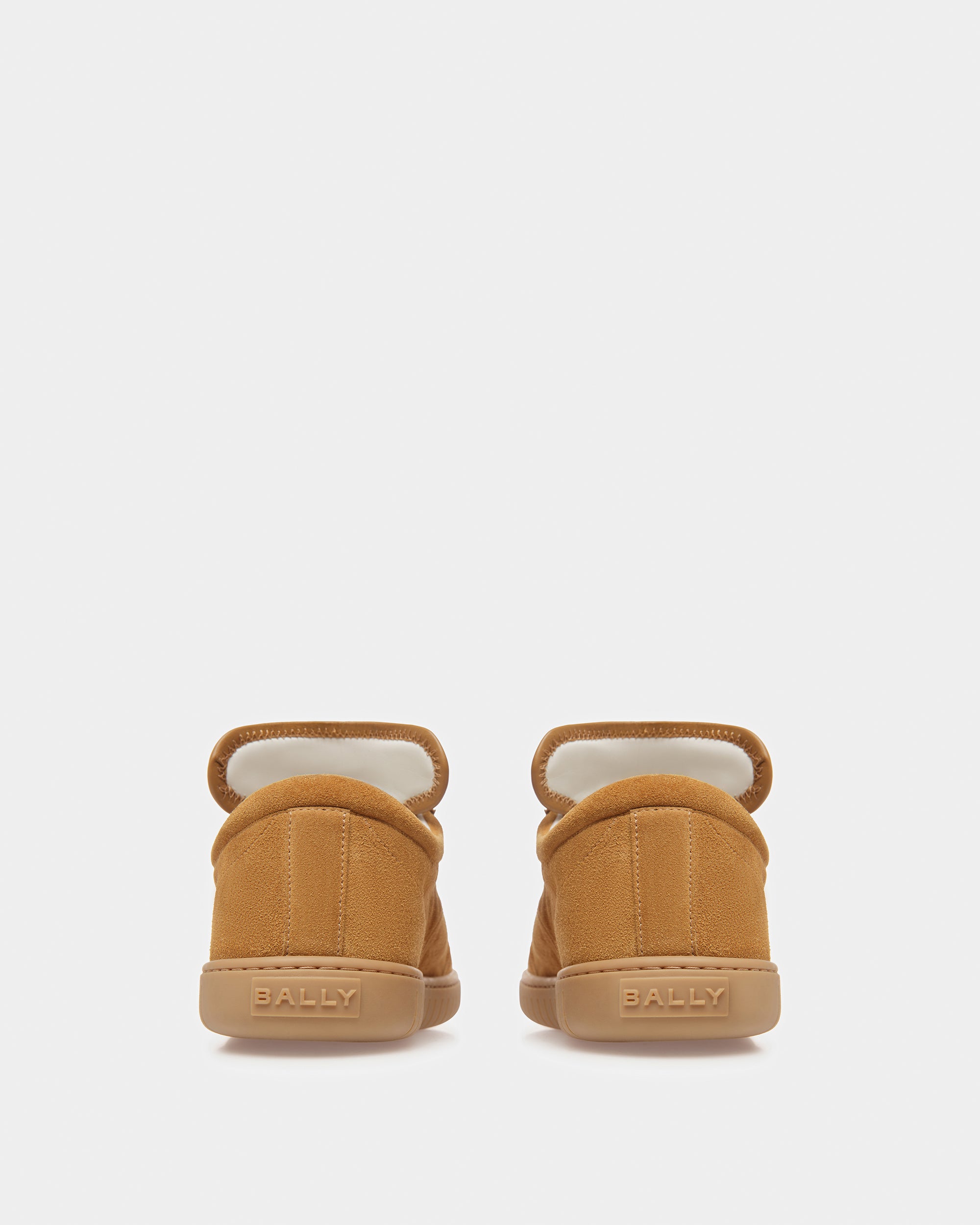 Player Sneaker Aus Leder In Desert Und Bernstein - Herren - Bally - 03