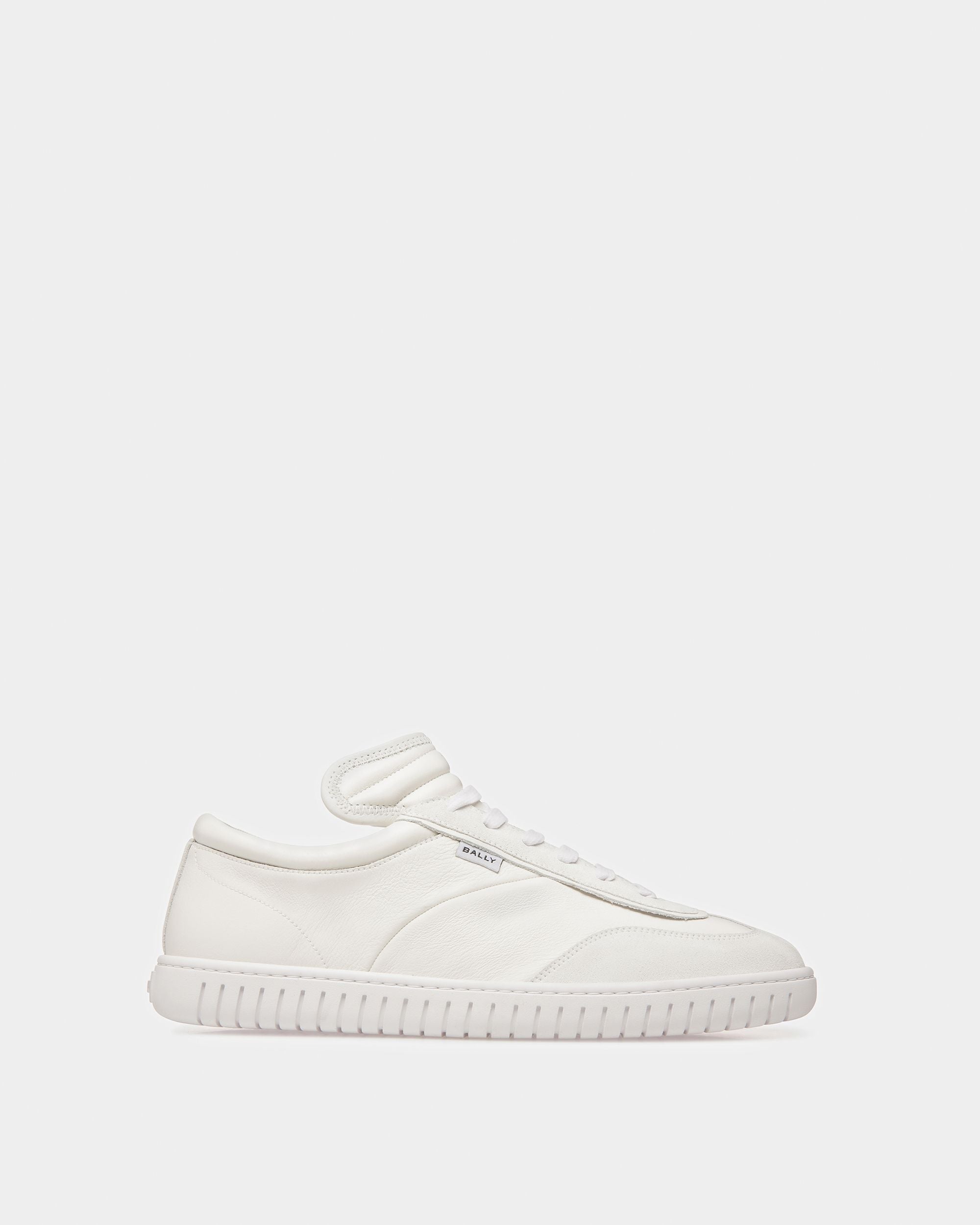 Player Sneaker Aus Weißem Leder - Herren - Bally - 01