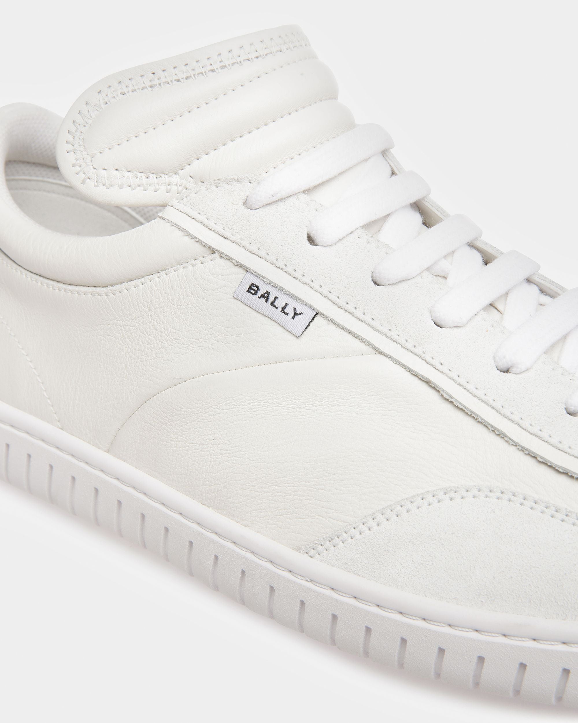 Player Sneaker Aus Weißem Leder - Herren - Bally - 06