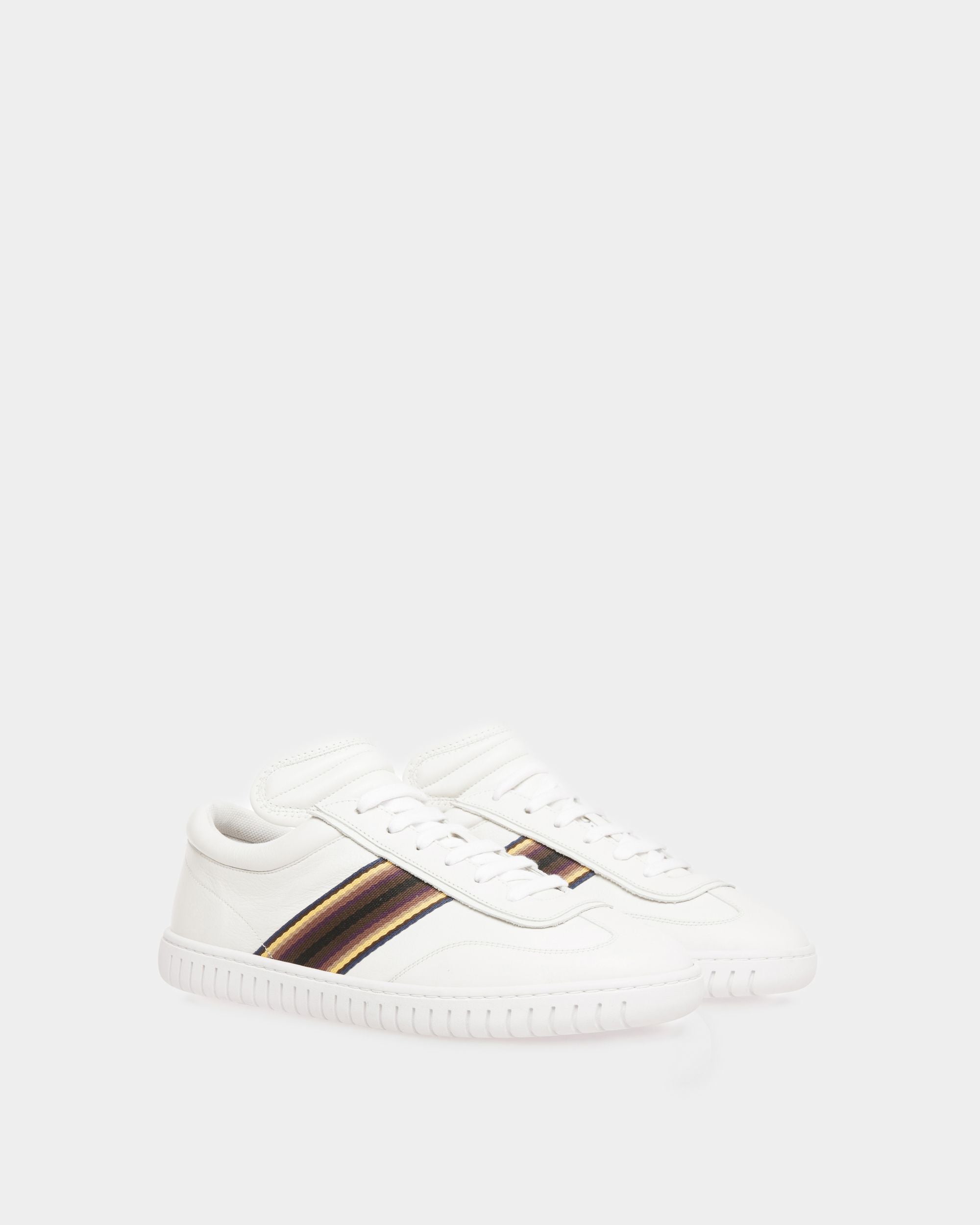Player Sneaker Aus Leder In weiße - Herren - Bally - 03