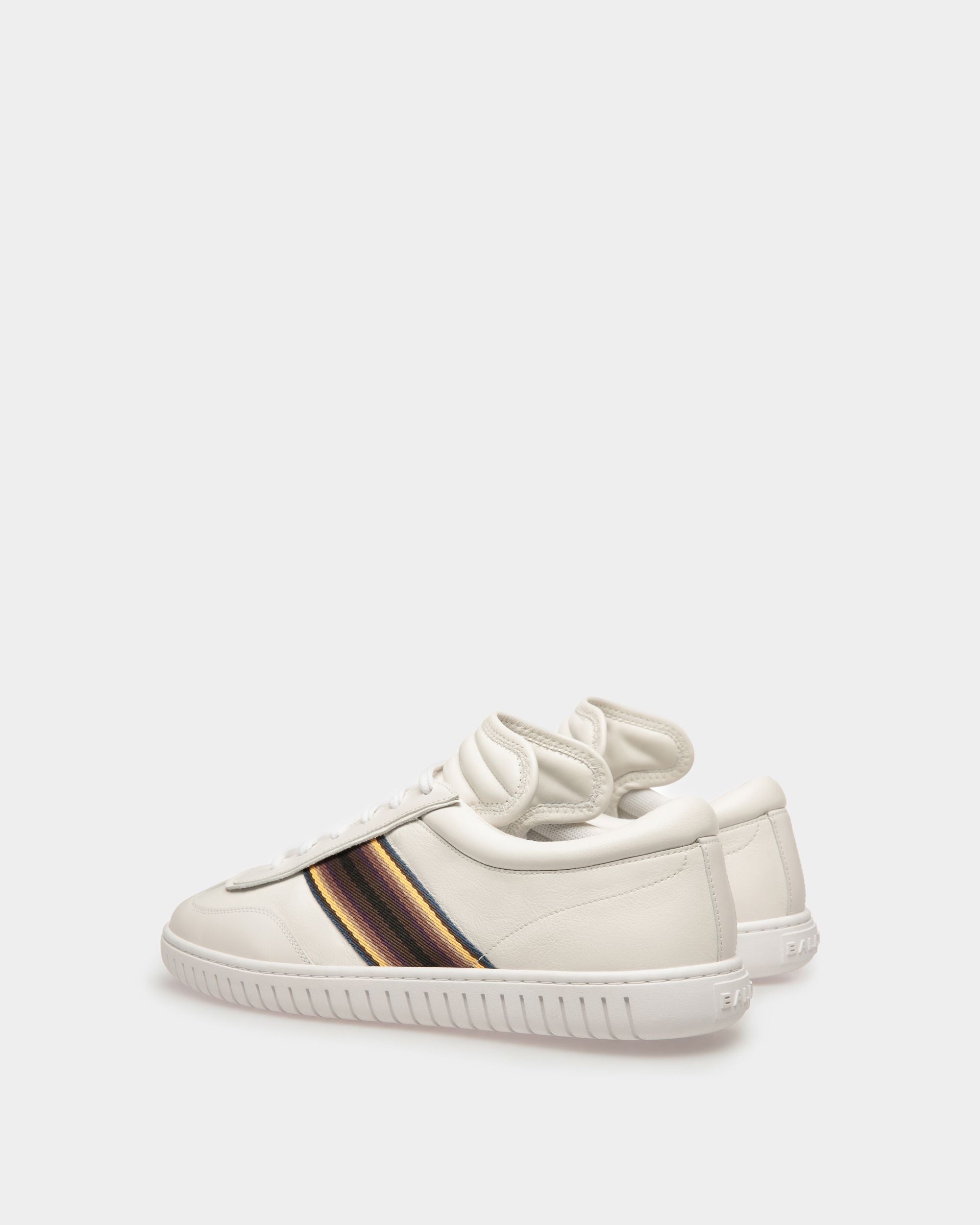 Player Sneaker Aus Leder In weiße - Herren - Bally - 04