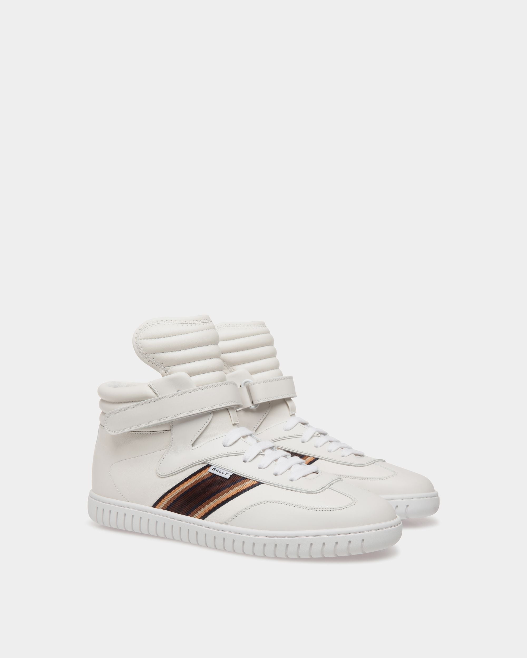 Player Sneaker In White Leather - Herren - Bally - 02