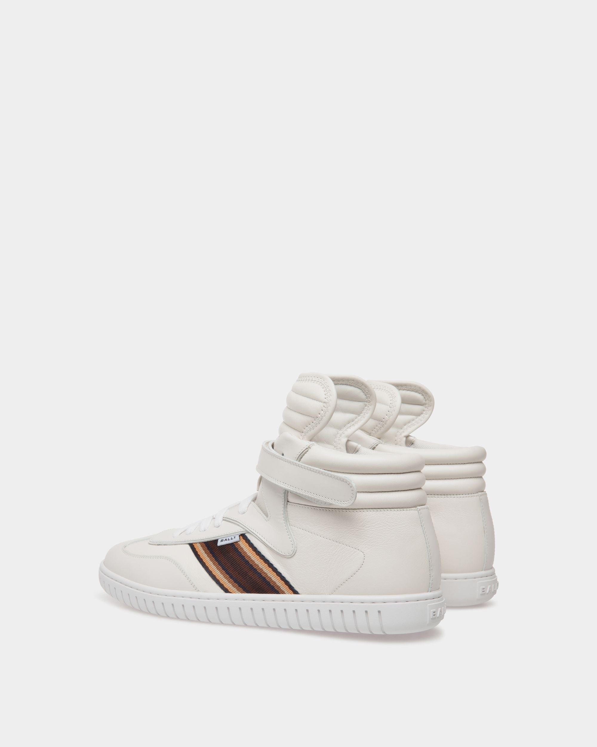 Player Sneaker In White Leather - Herren - Bally - 03