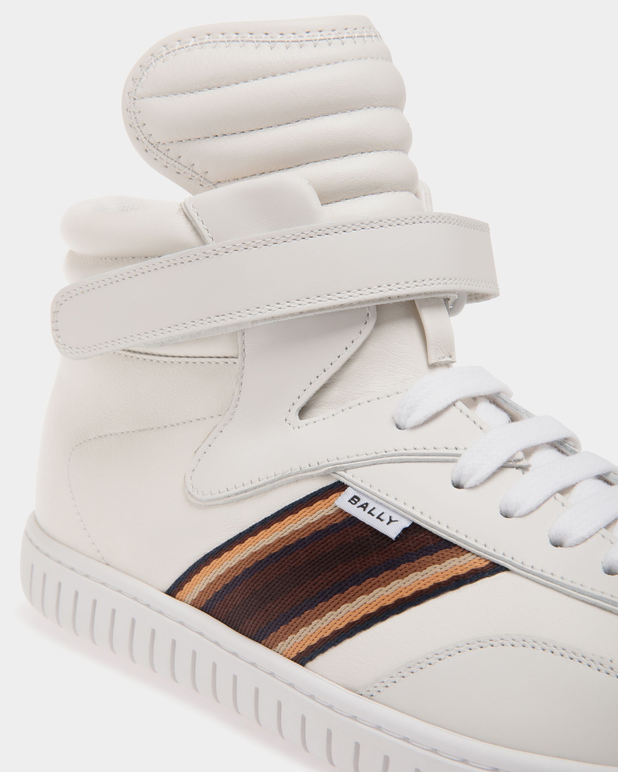 Player Sneaker In White Leather - Herren - Bally - 05
