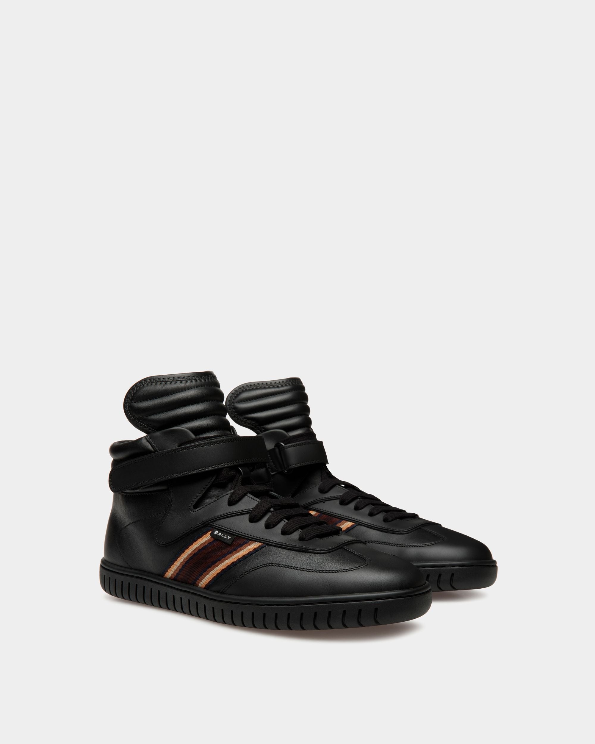 Player Sneaker In Black Leather - Herren - Bally - 02