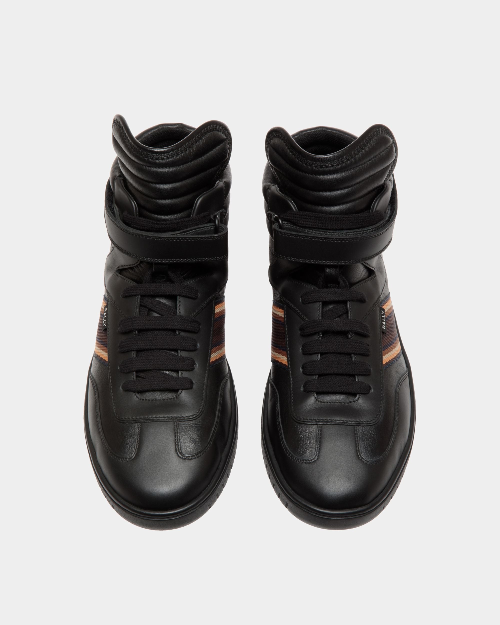 Player Sneaker In Black Leather - Herren - Bally - 04