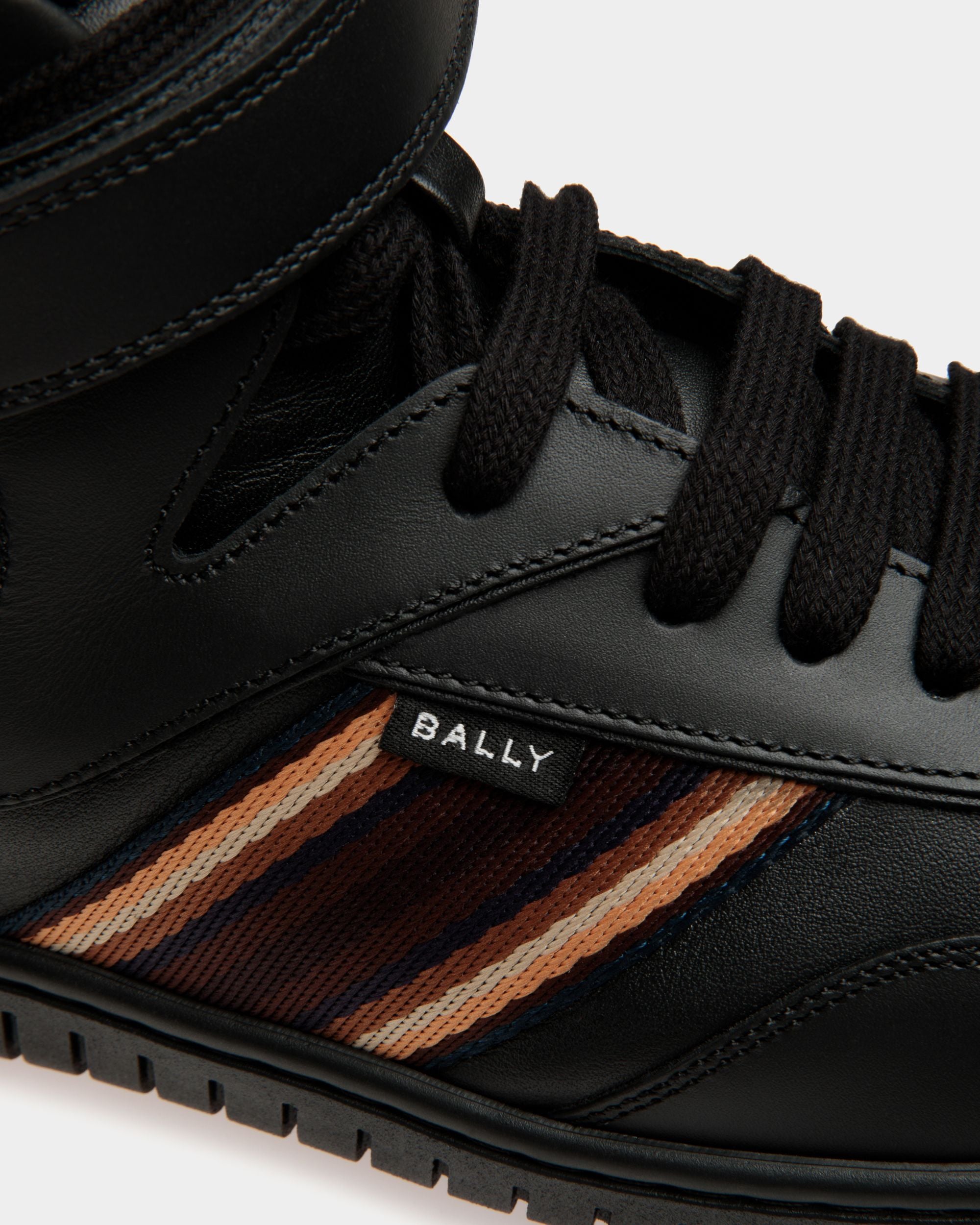 Player Sneaker In Black Leather - Herren - Bally - 05