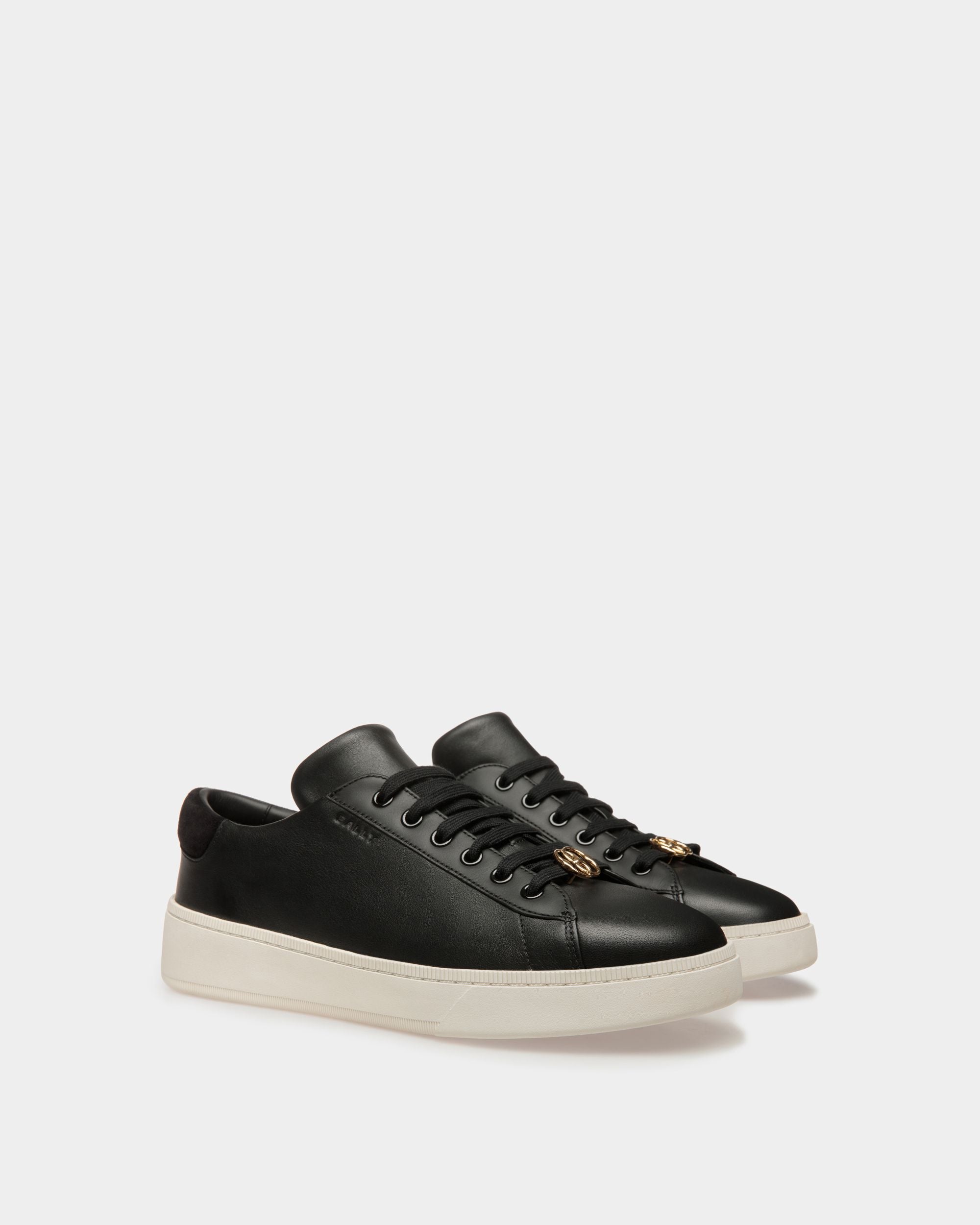 Raise Sneaker Aus schwarzem und weißem Leder - Herren - Bally - 02