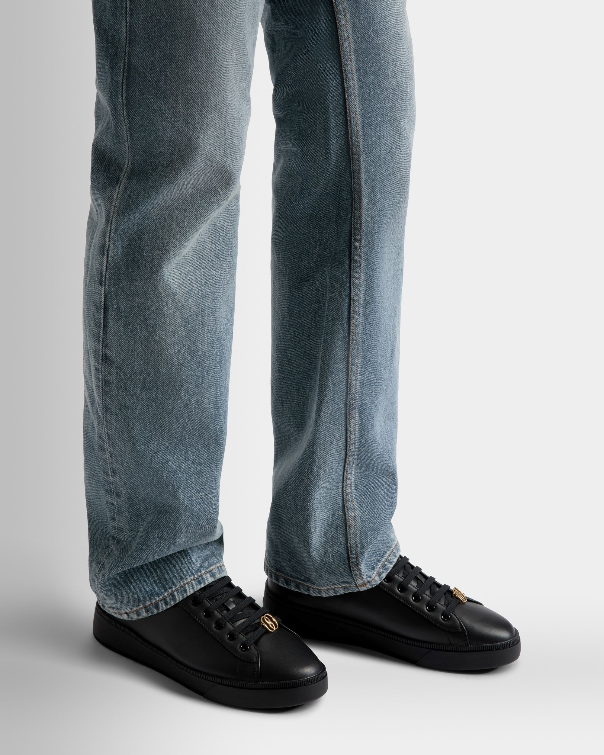 Raise Sneaker Aus Leder in Schwarz - Herren - Bally - 02