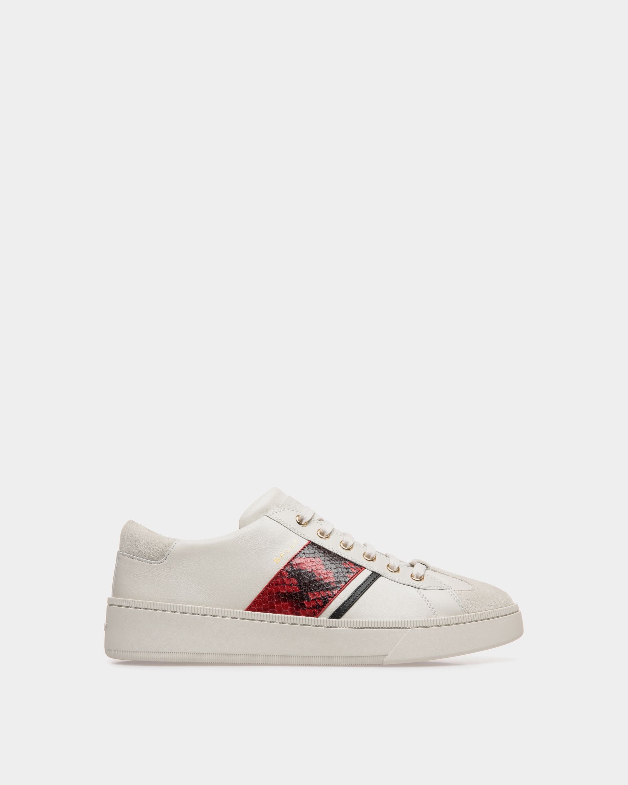 Raise Sneaker In White Leather - Herren - Bally - 01