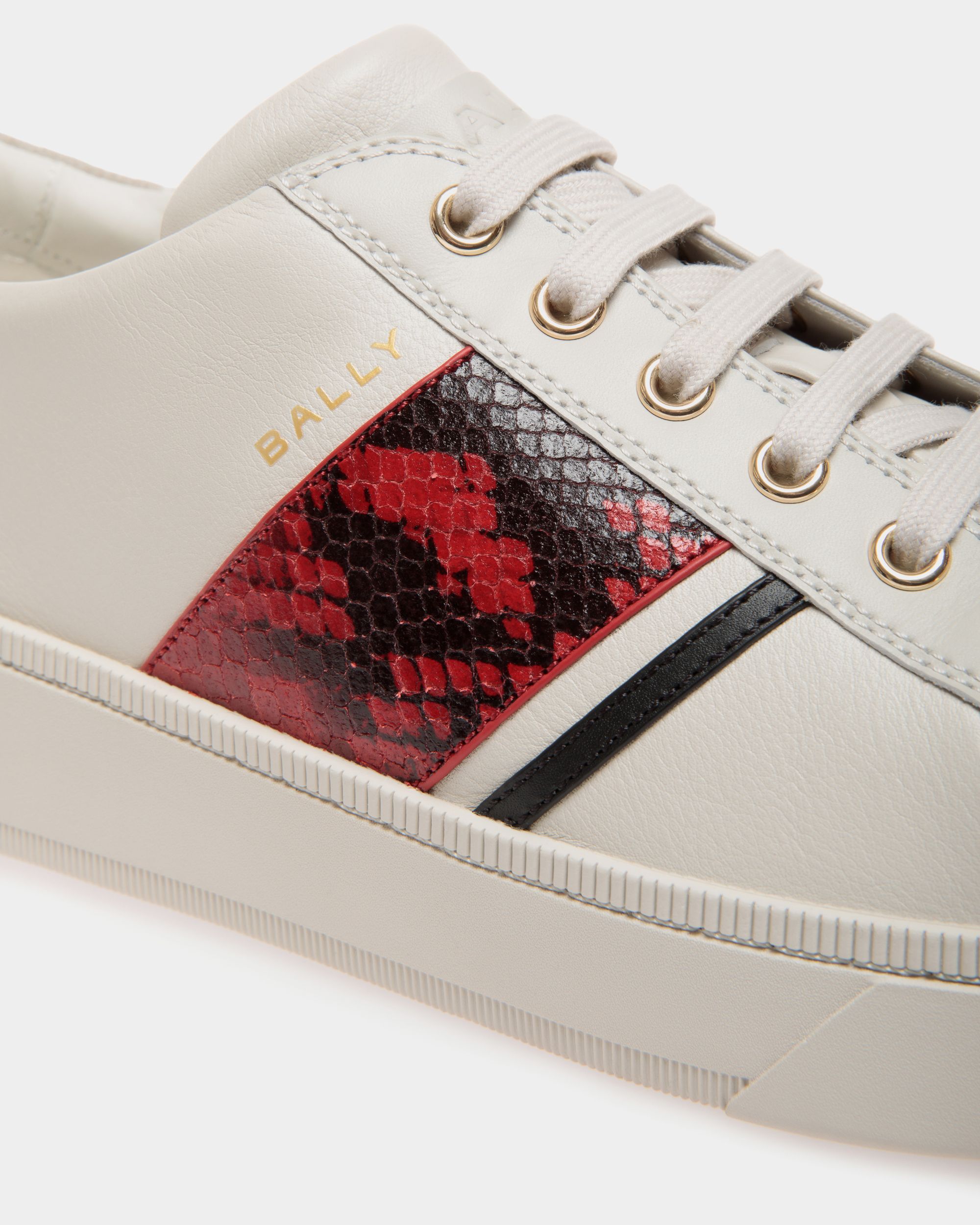 Raise Sneaker In White Leather - Herren - Bally - 05