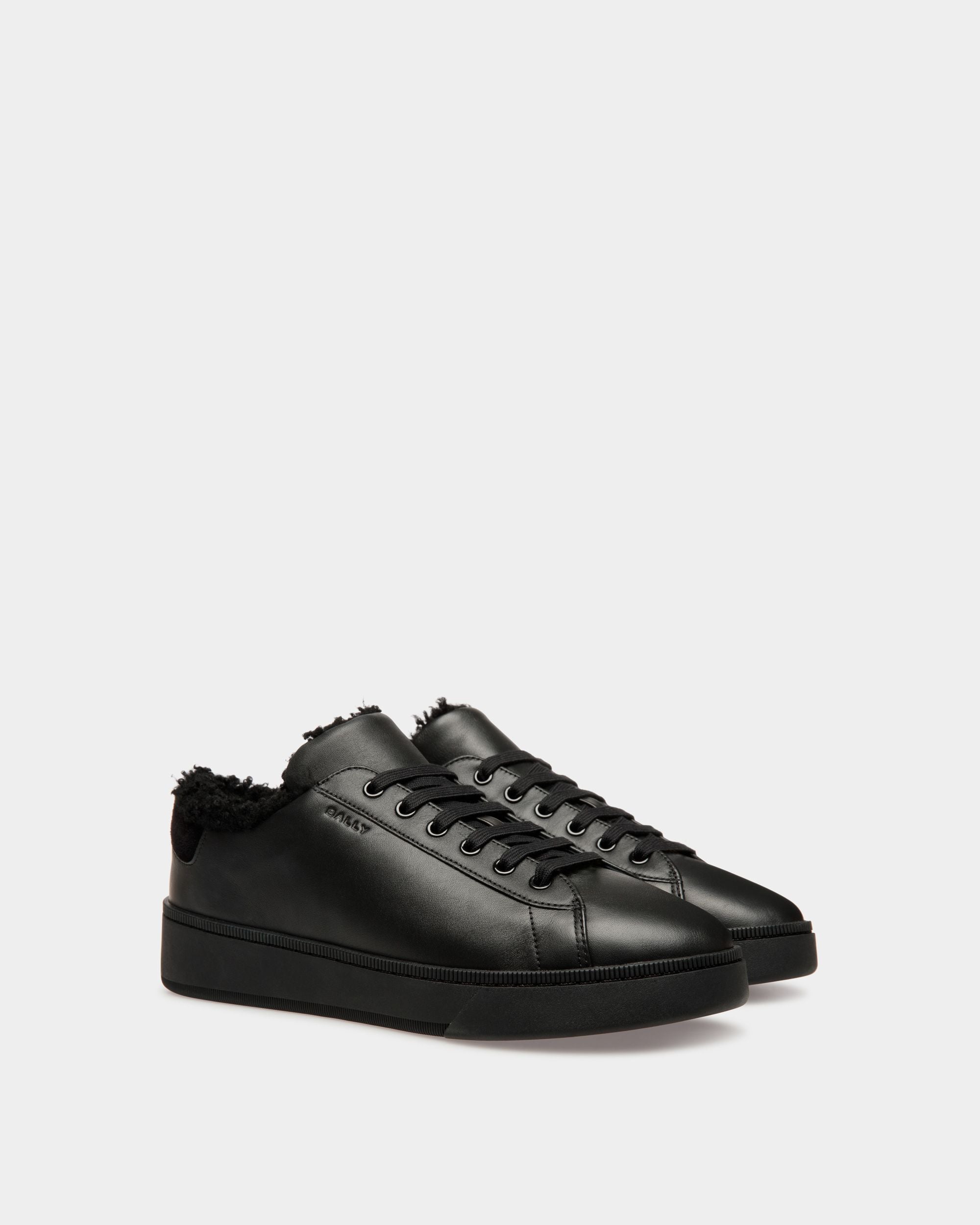 Raise Sneaker Aus Leder In Schwarz - Herren - Bally - 04
