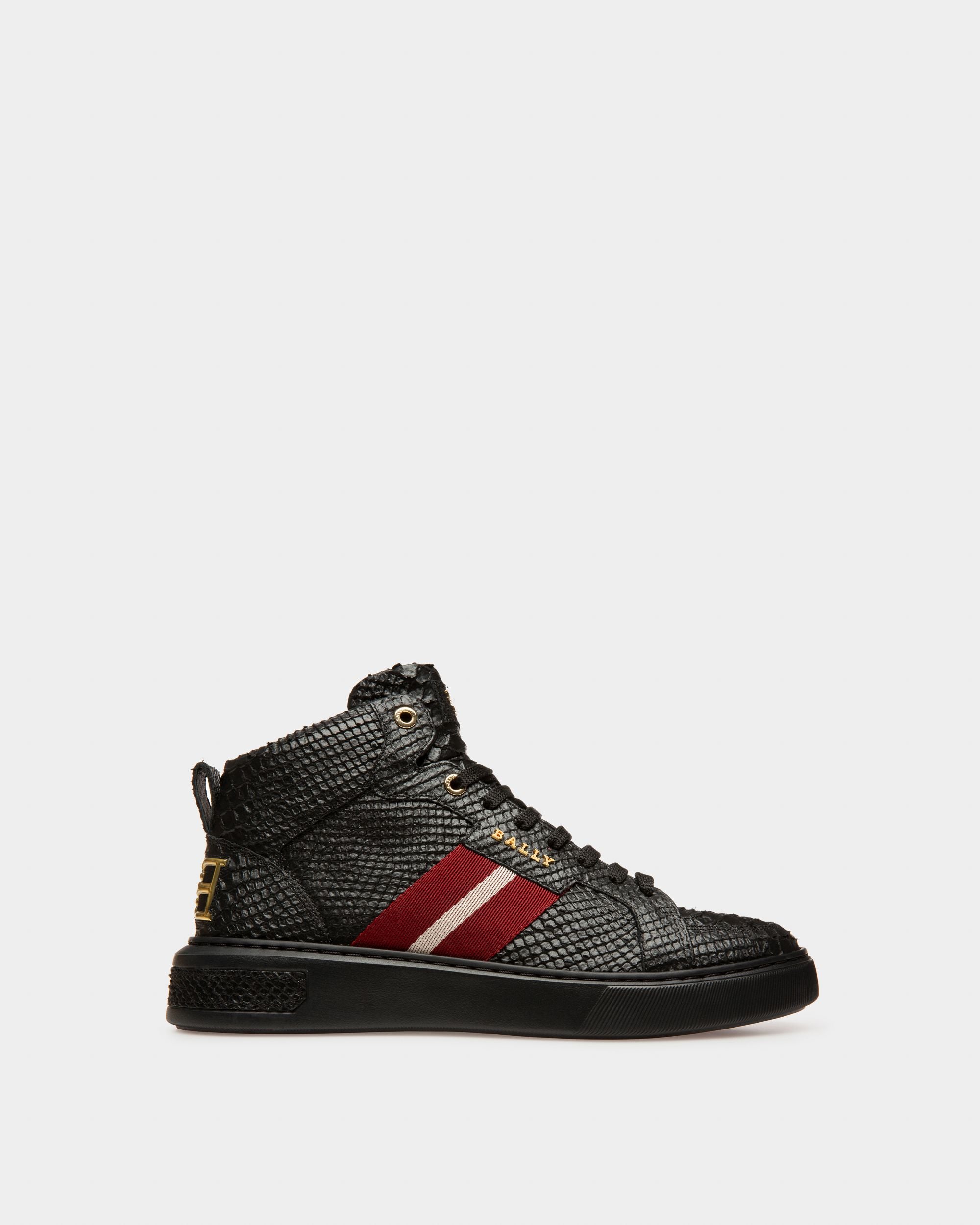 Meson Sneaker Aus Schwarzem Leder - Herren - Bally - 01