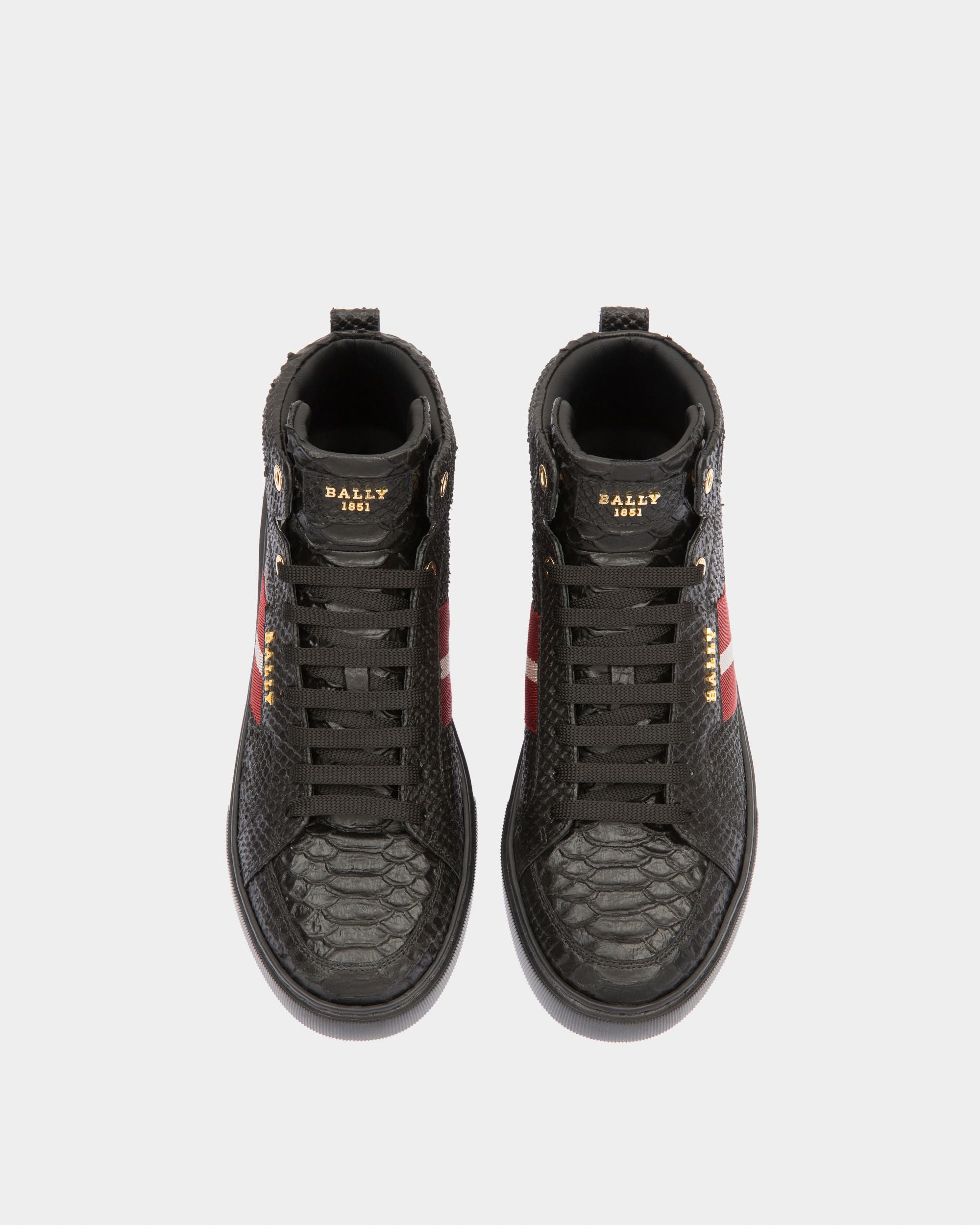 Meson Sneaker Aus Schwarzem Leder - Herren - Bally - 02