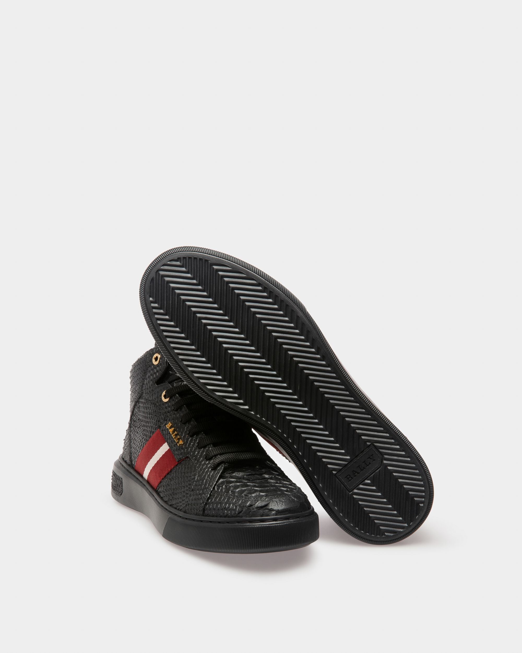 Meson Sneaker Aus Schwarzem Leder - Herren - Bally - 04