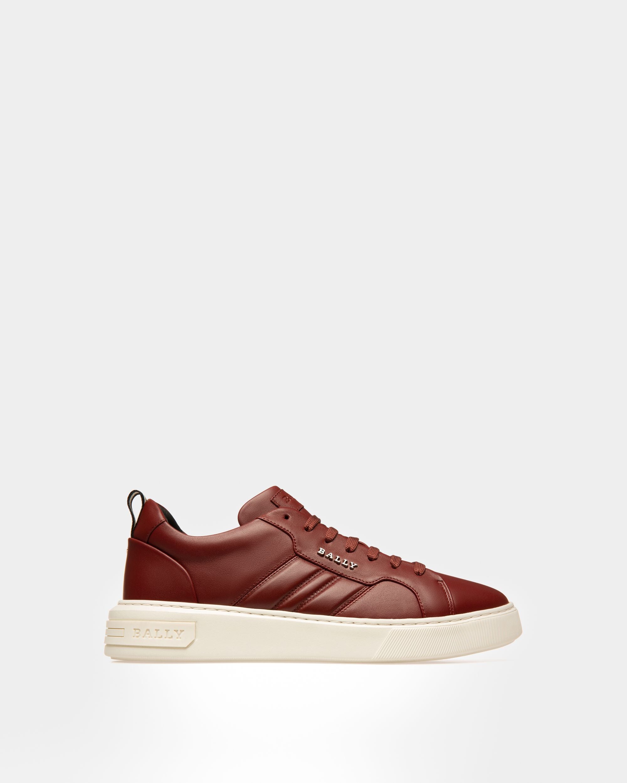 Maxim Sneaker Aus Traditionsrotem Leder - Herren - Bally - 01