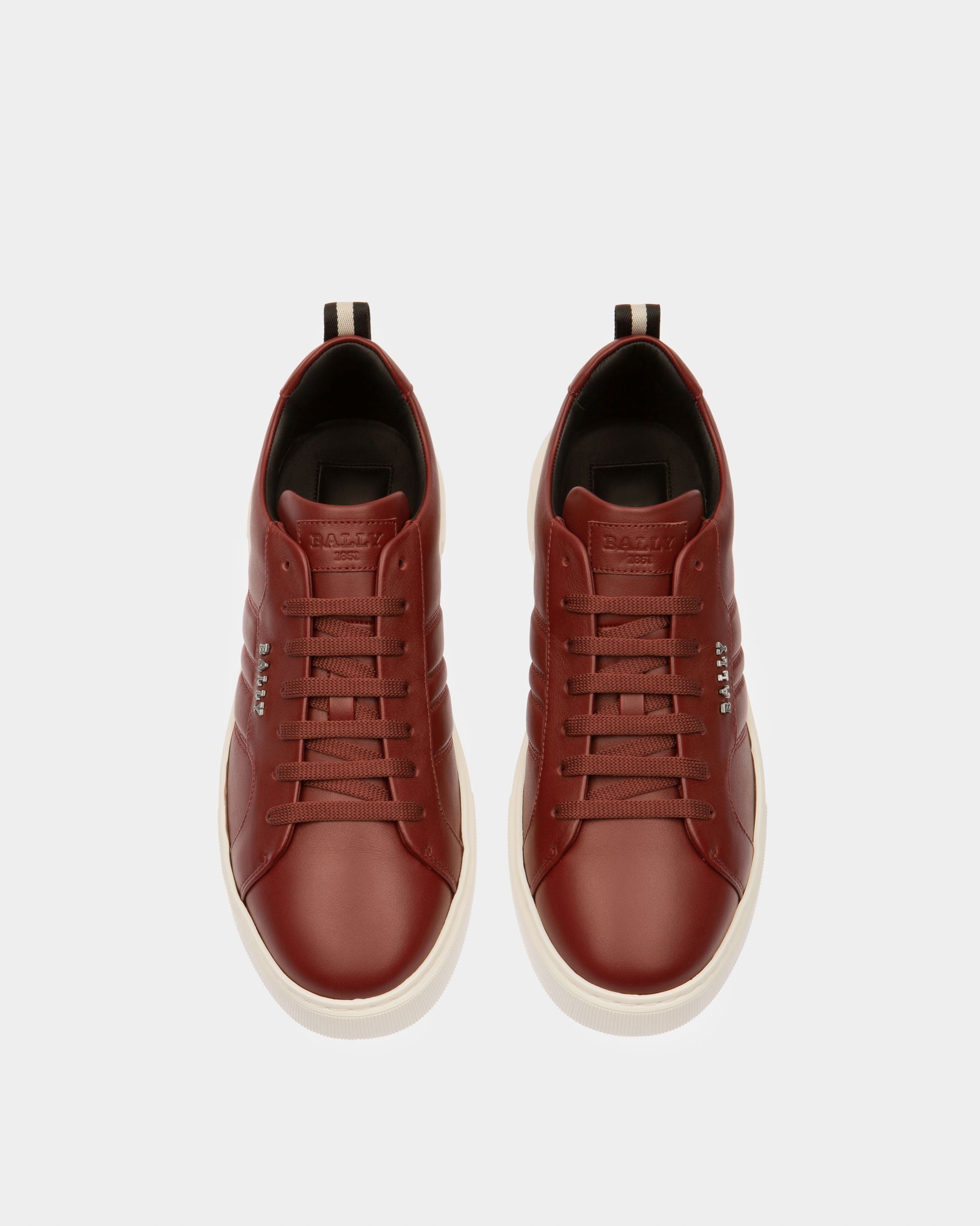 Maxim Sneaker Aus Traditionsrotem Leder - Herren - Bally - 02