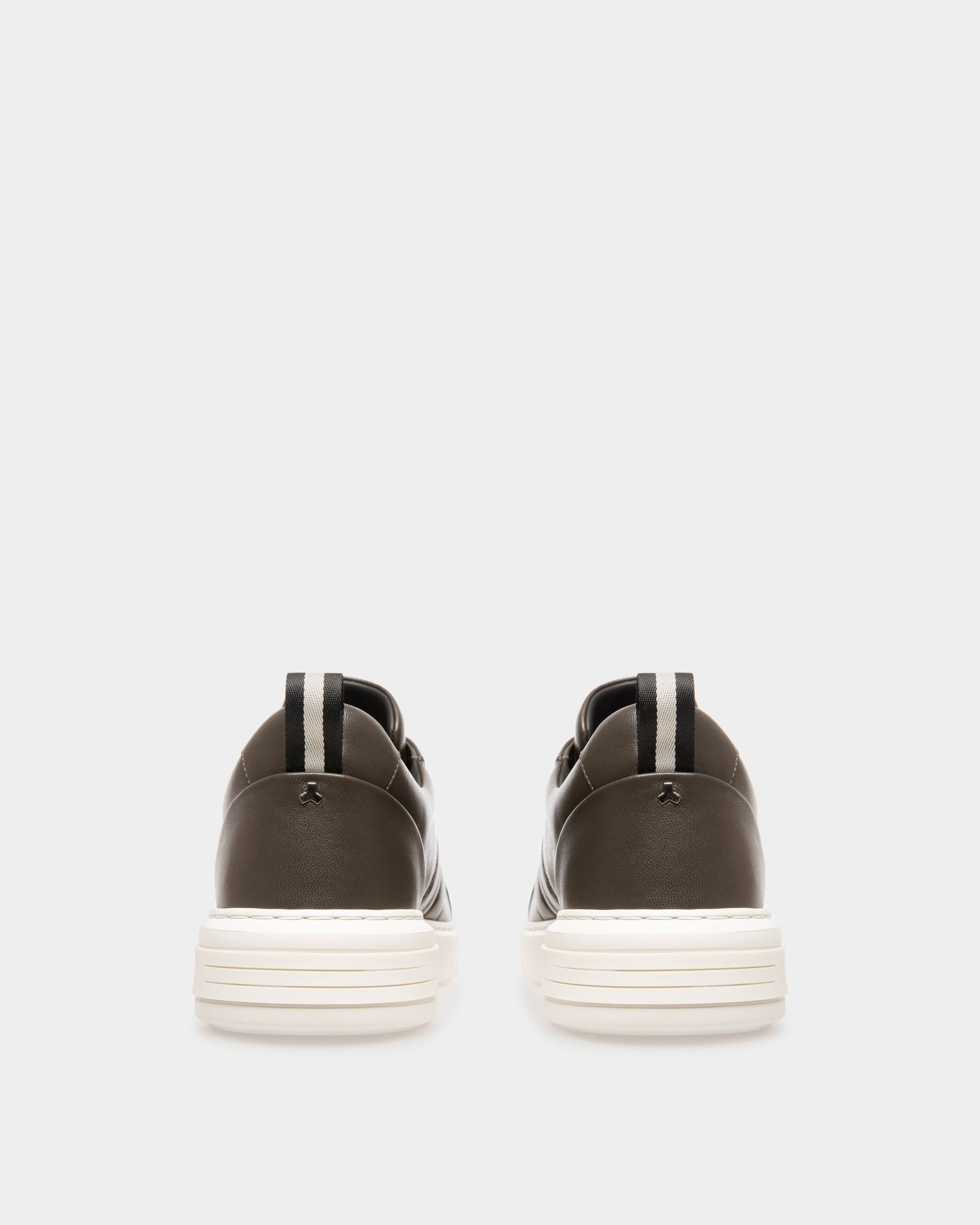 Maxim Sneaker Aus Dunkelgrauem Leder - Herren - Bally - 03
