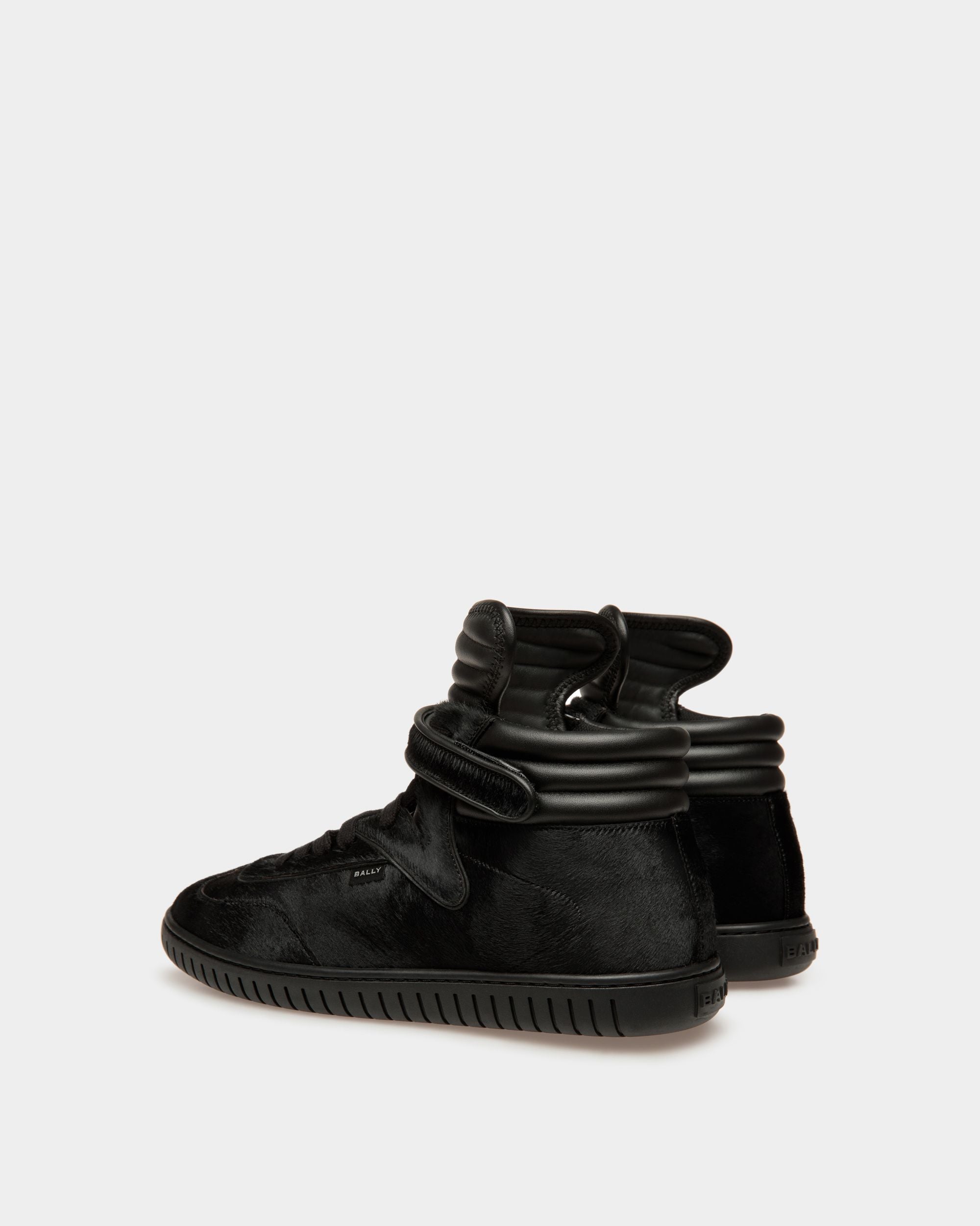 Player Sneaker Aus Leder In Schwarz - Herren - Bally - 03