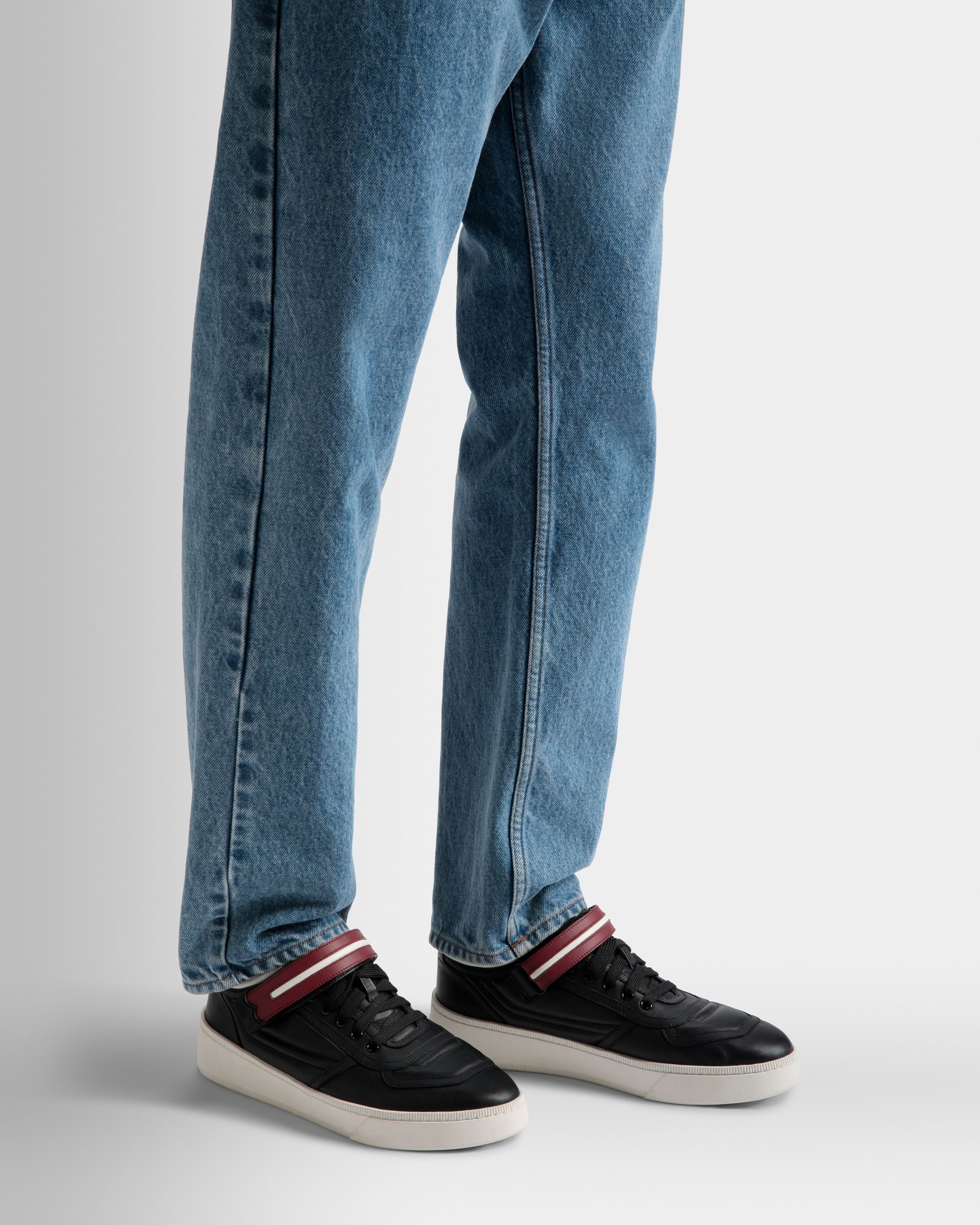 Raise Sneaker Aus Schwarzem Leder - Herren - Bally - 02