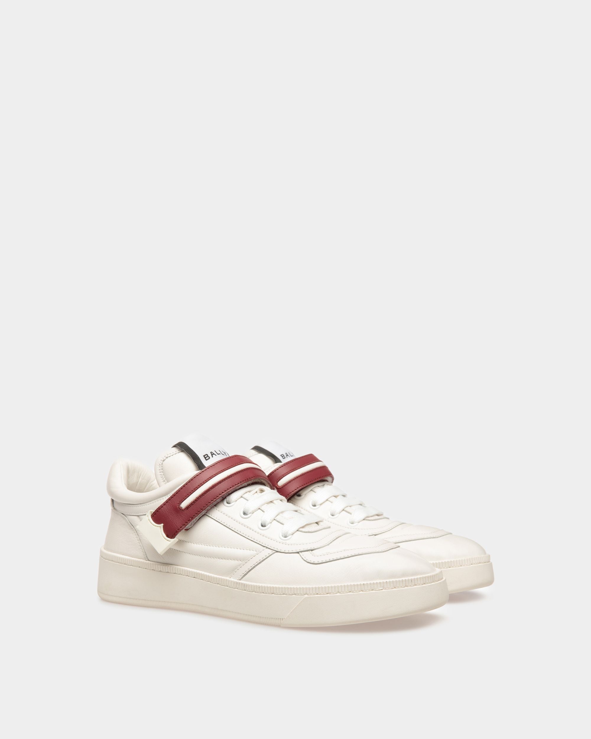 Raise Sneaker Aus Weißem Leder - Herren - Bally - 03