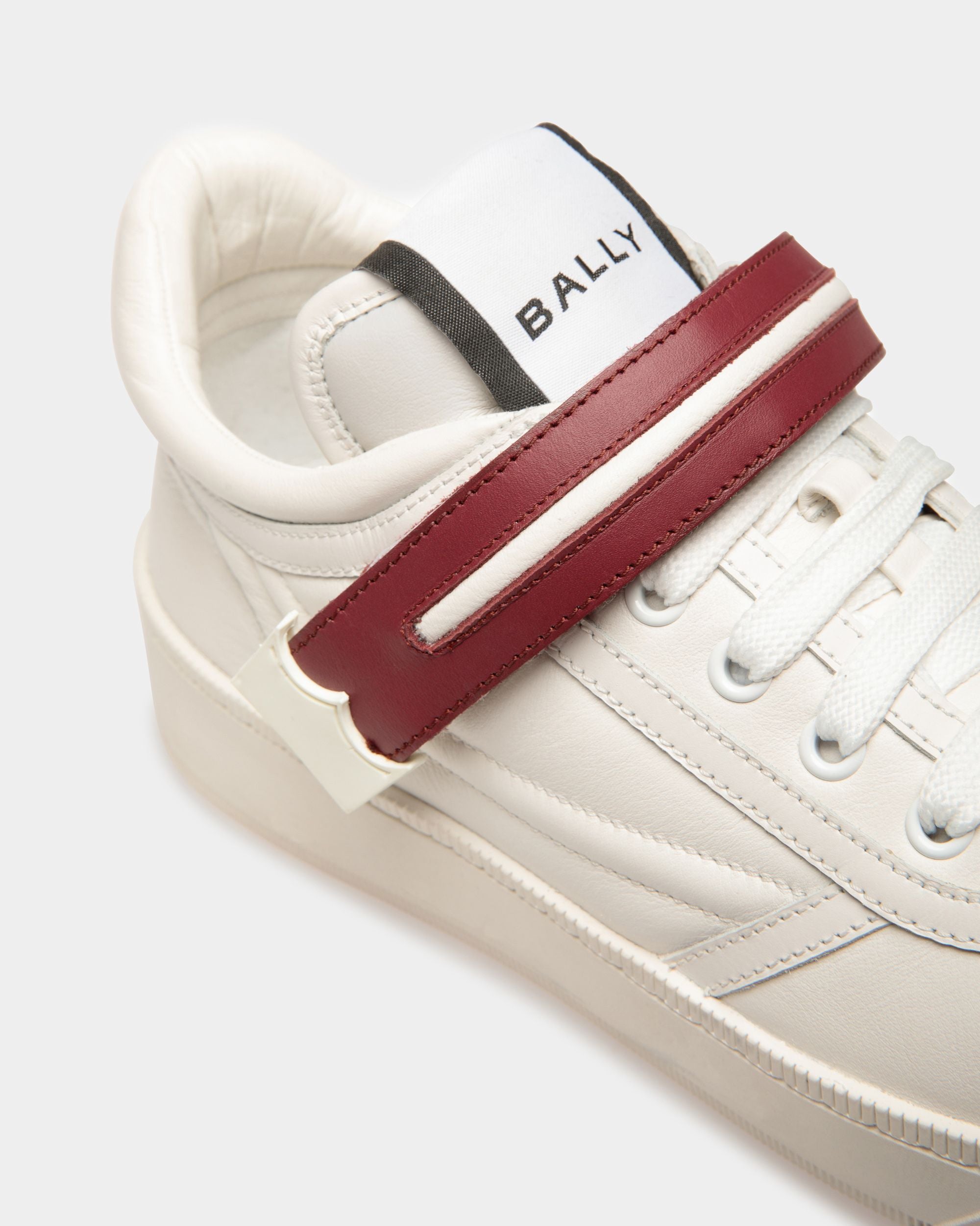 Raise Sneaker Aus Weißem Leder - Herren - Bally - 06