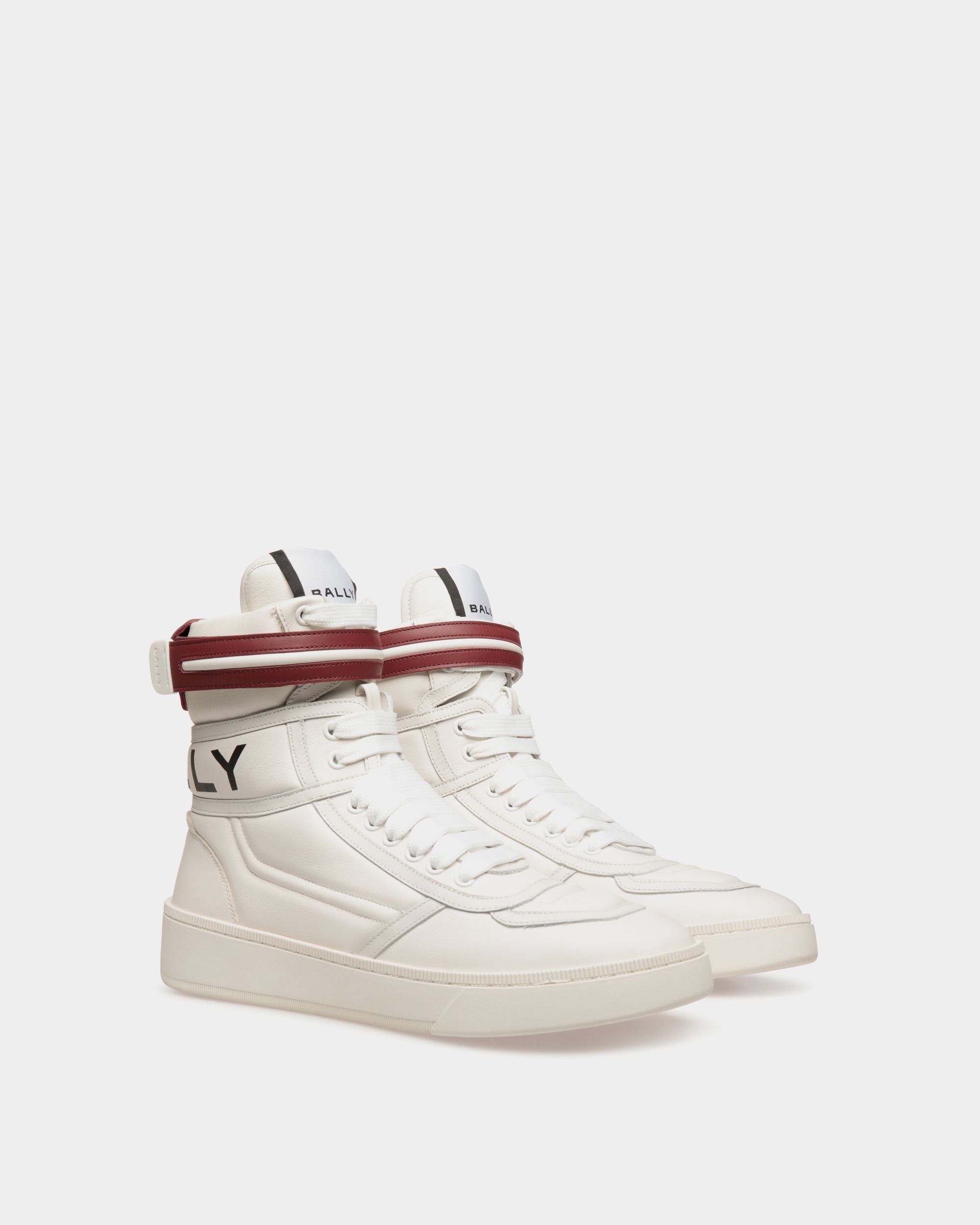 Raise Sneaker In White Leather - Herren - Bally - 02