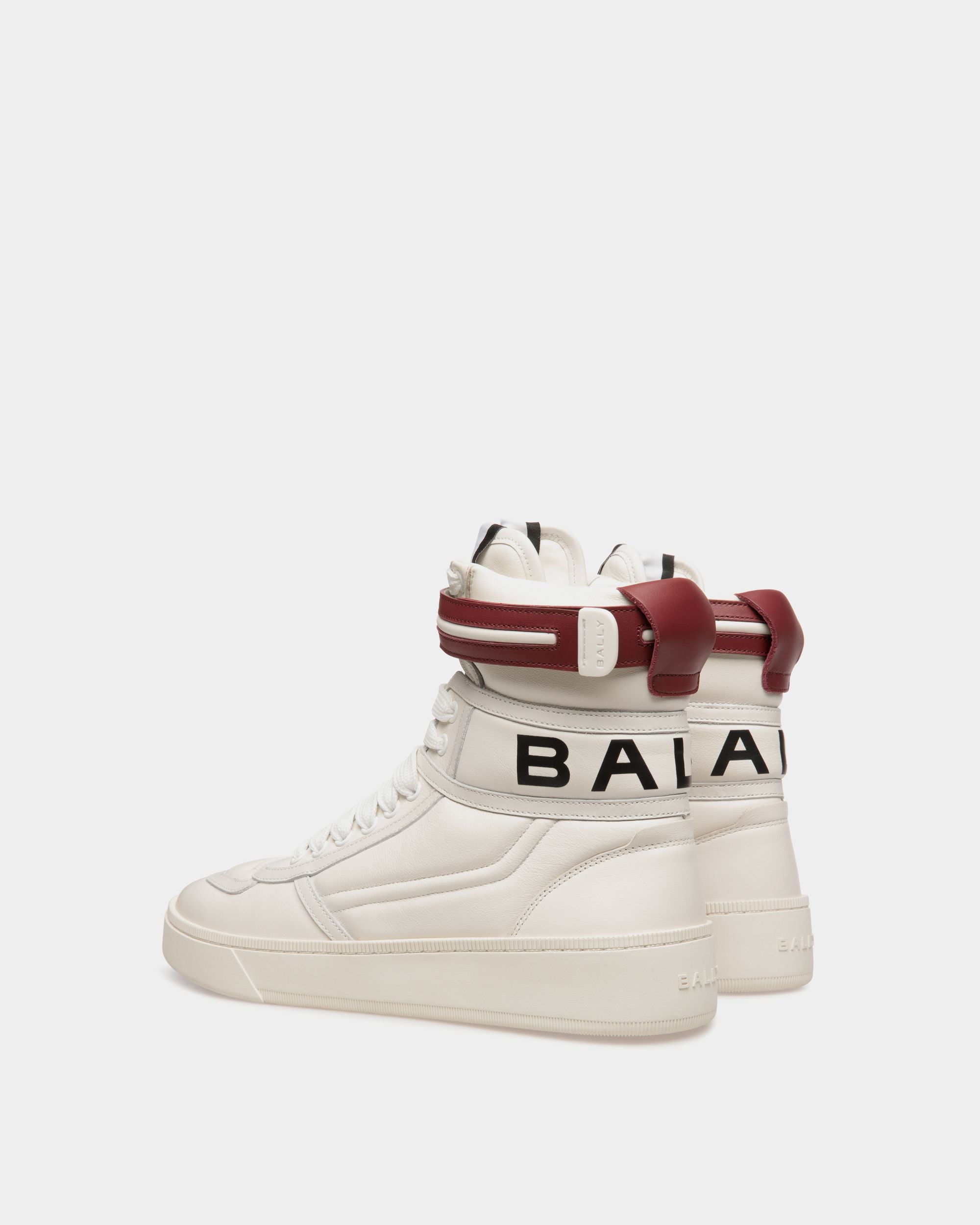 Raise Sneaker In White Leather - Herren - Bally - 03
