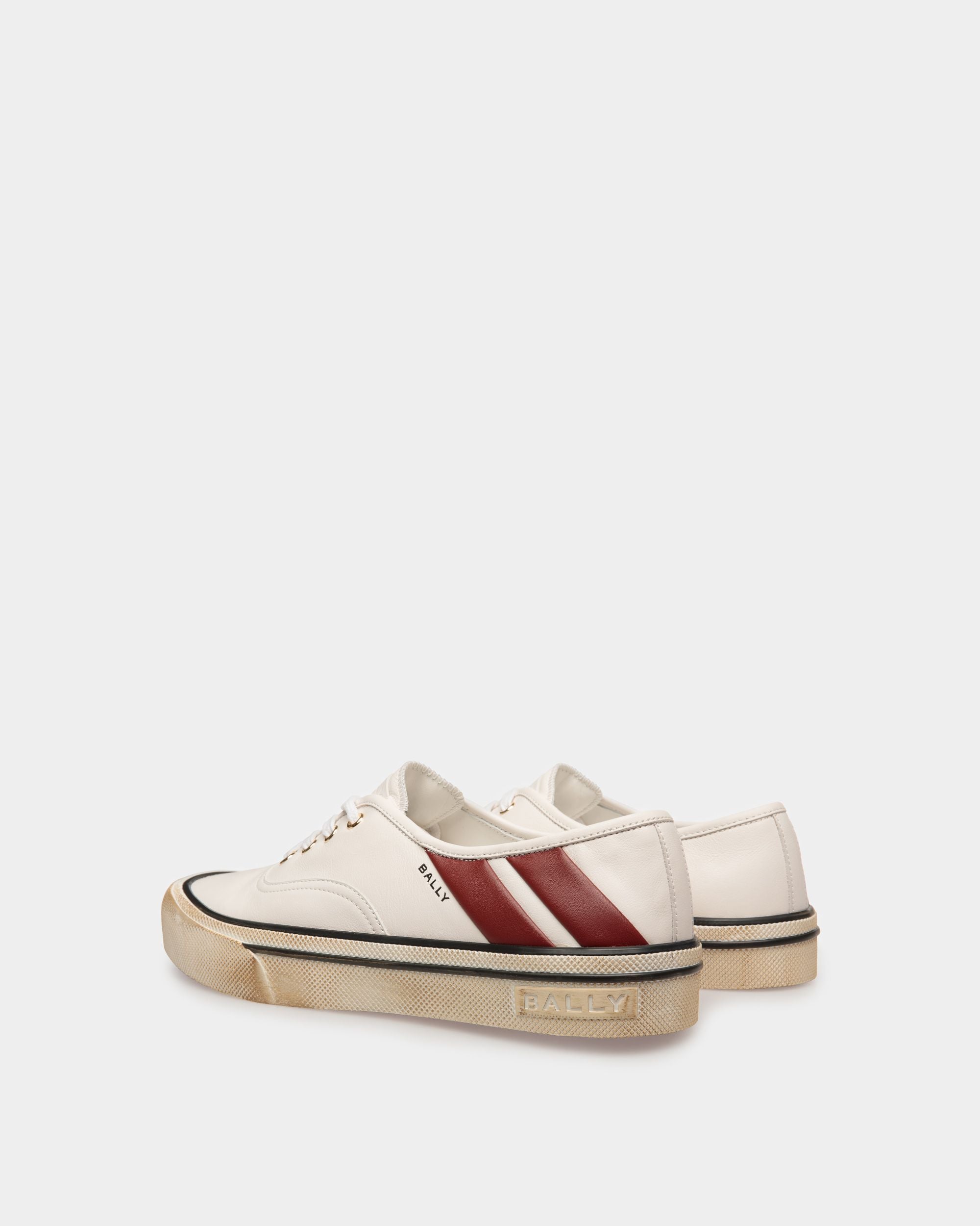Santa Ana Sneaker In White Leather - Herren - Bally - 03