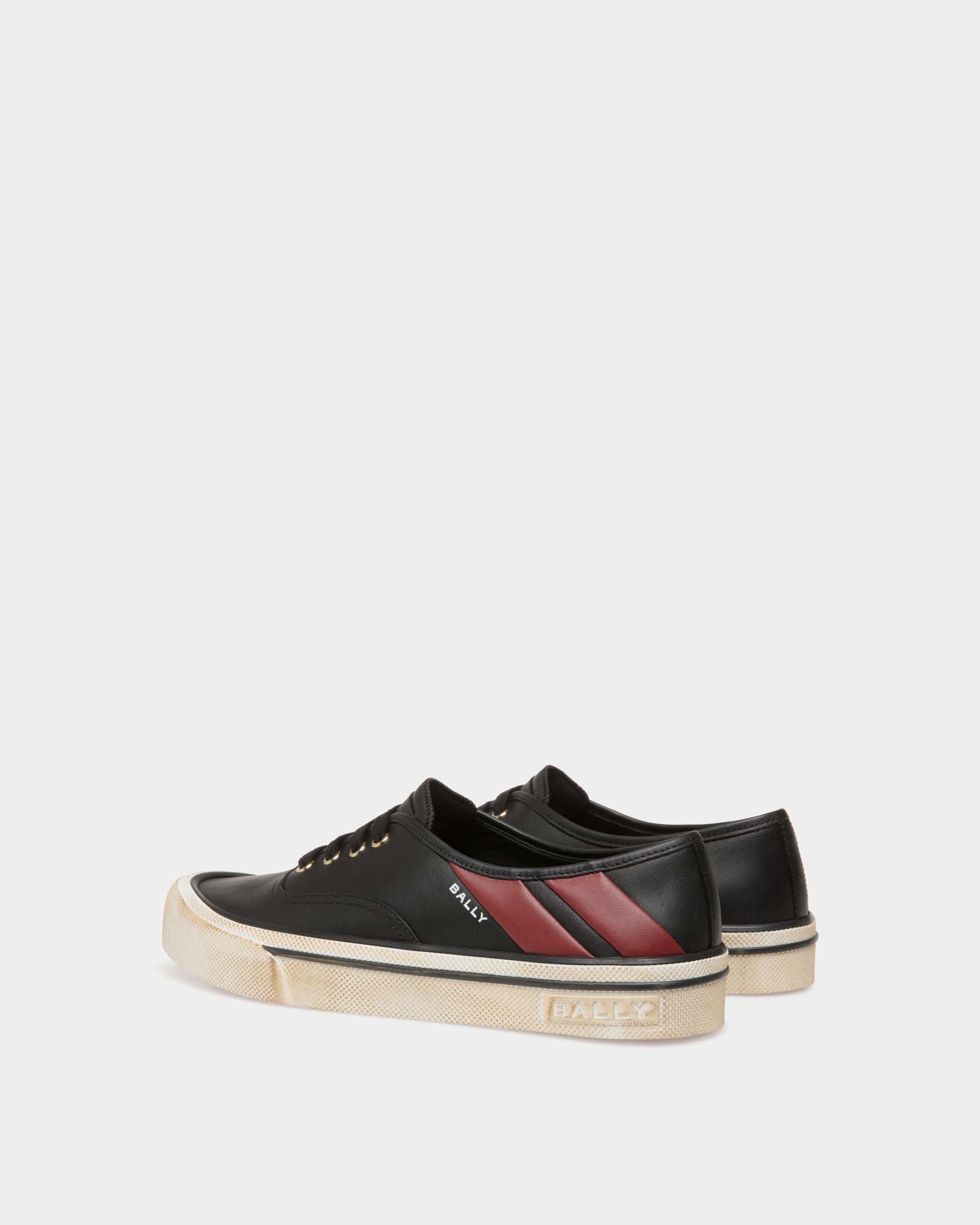 Santa Ana Sneaker In Black Leather - Herren - Bally - 03