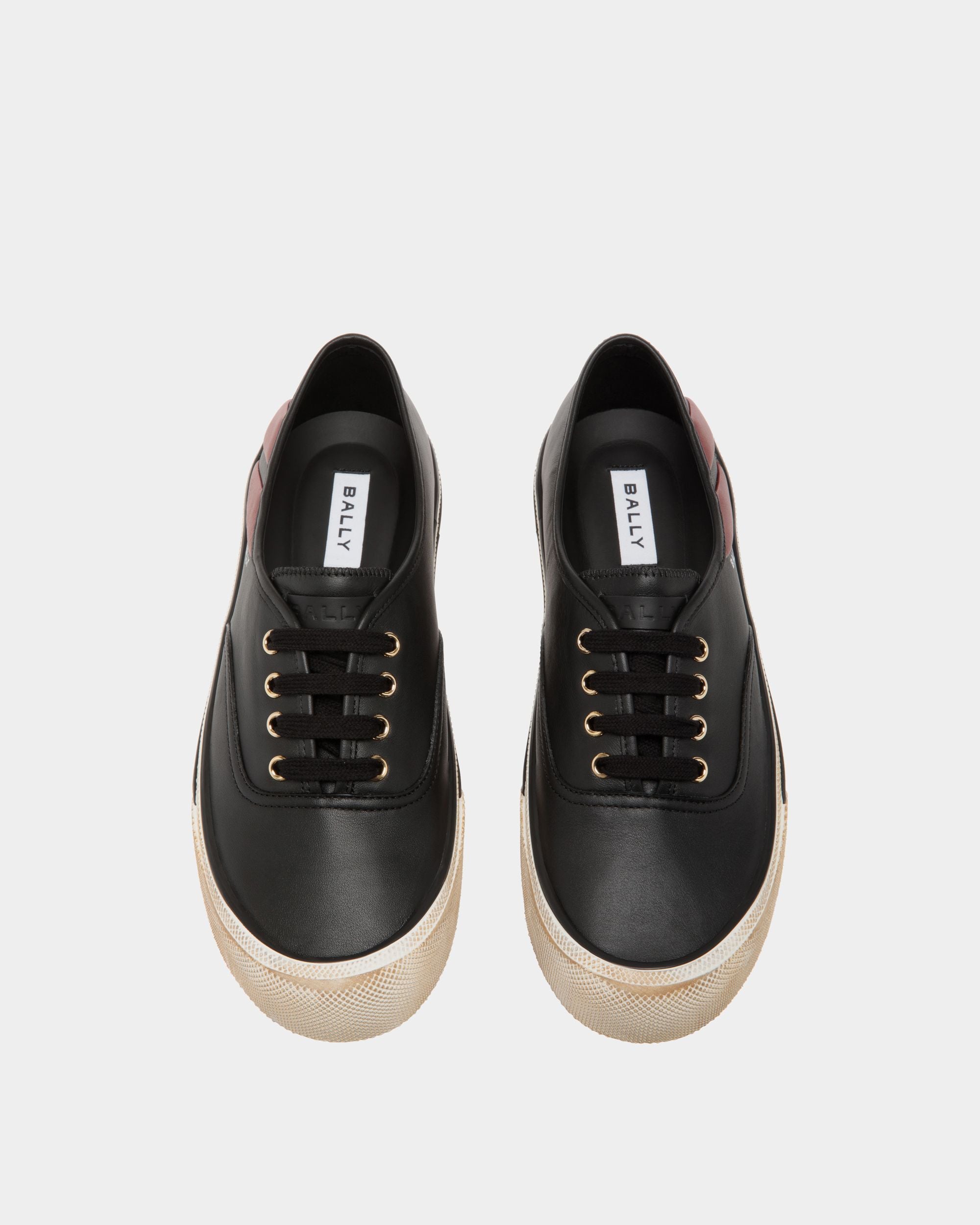 Santa Ana Sneaker In Black Leather - Herren - Bally - 04