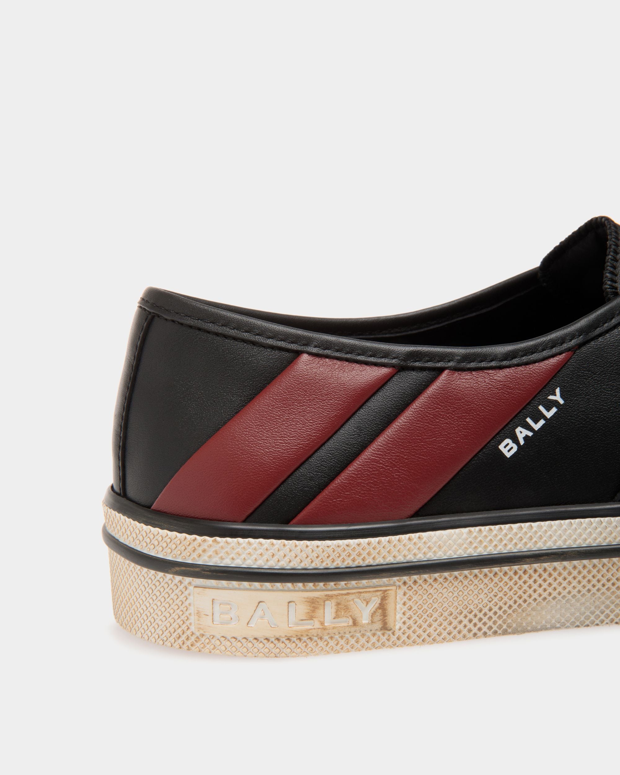 Santa Ana Sneaker In Black Leather - Herren - Bally - 05