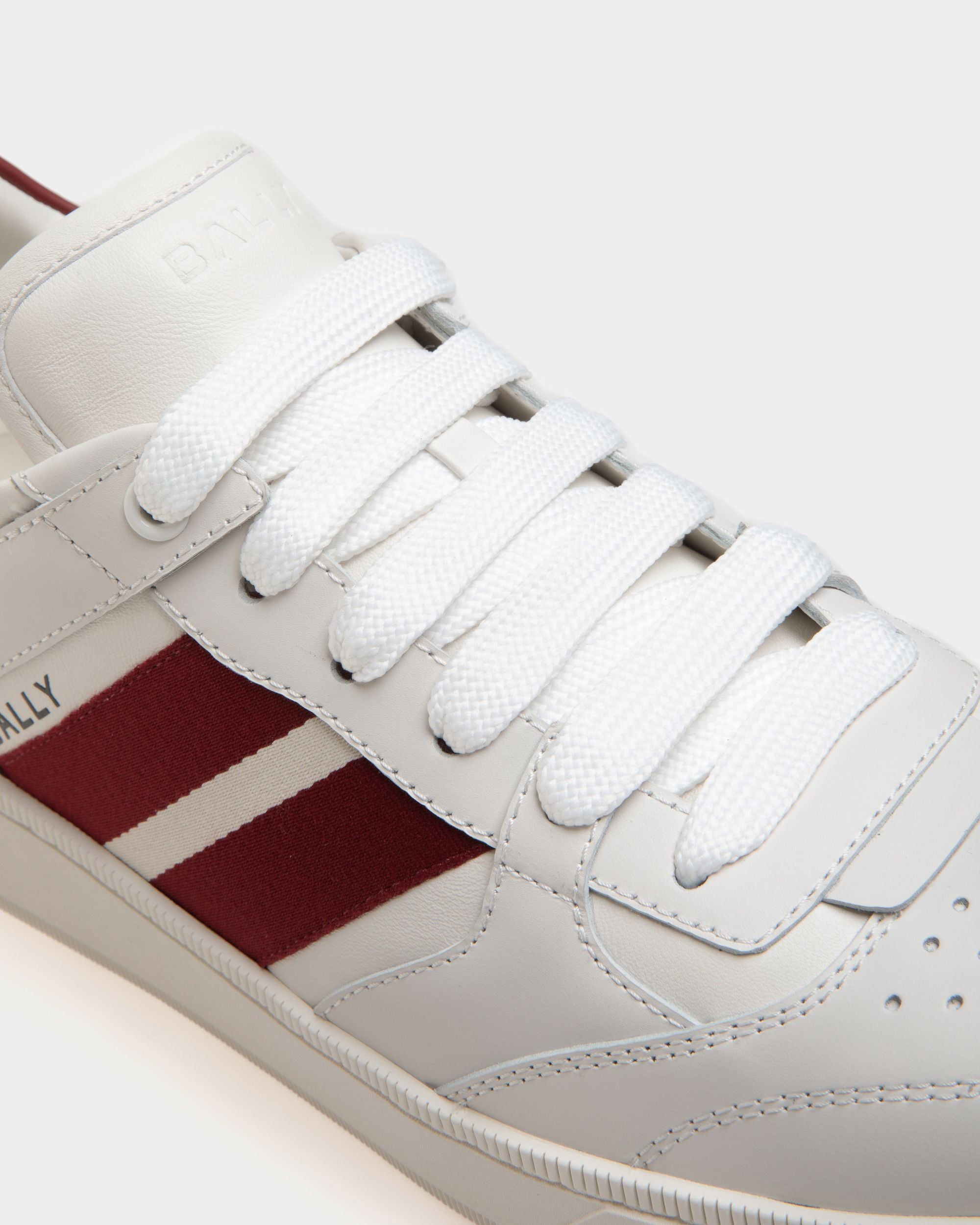 Raise Sneaker Aus Weißem Leder - Herren - Bally - 06