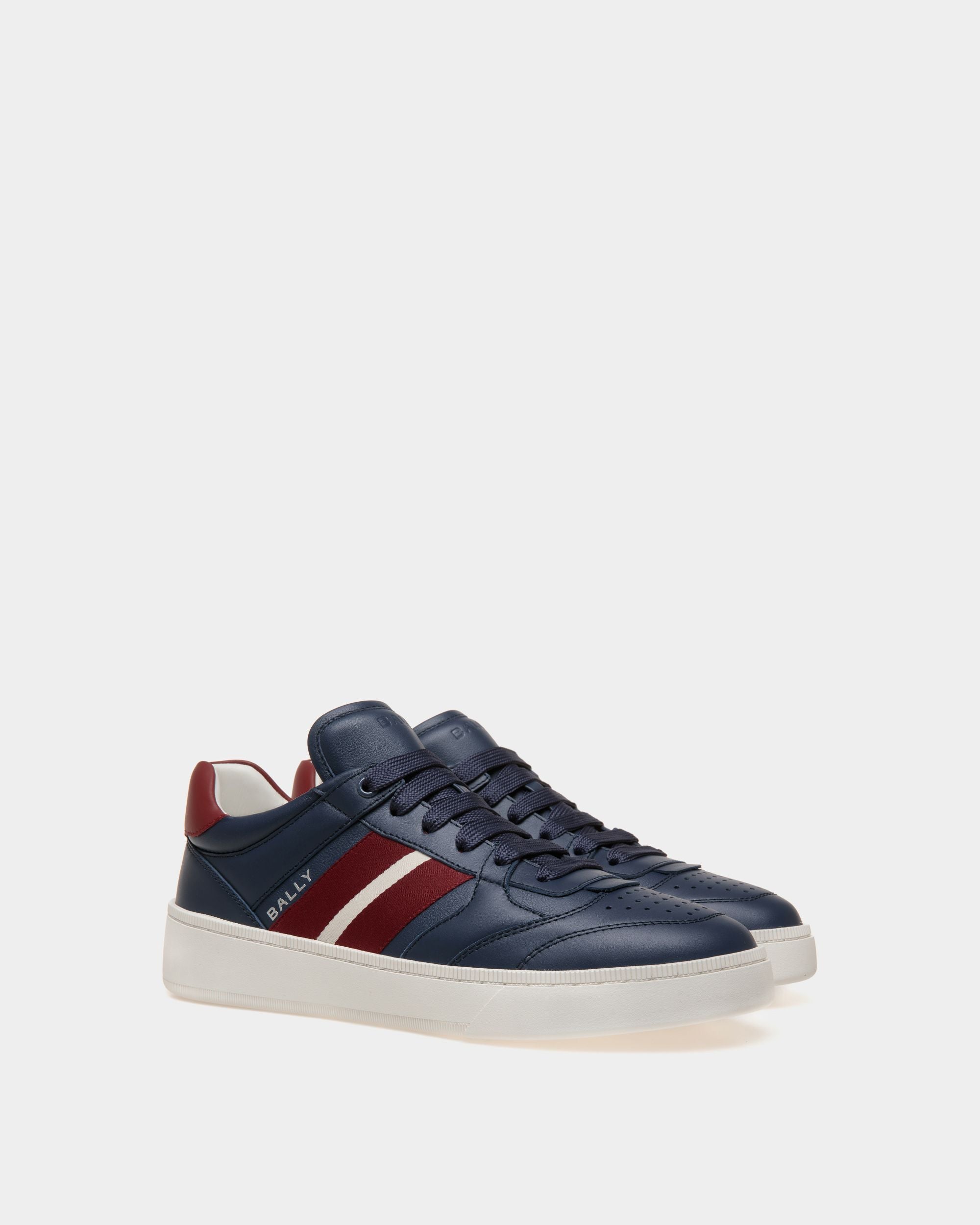 Raise Sneaker Aus Blauem Leder - Herren - Bally - 02