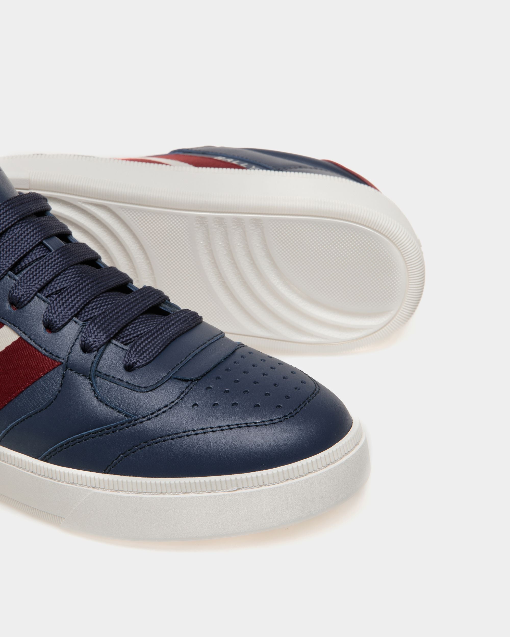 Raise Sneaker Aus Blauem Leder - Herren - Bally - 04