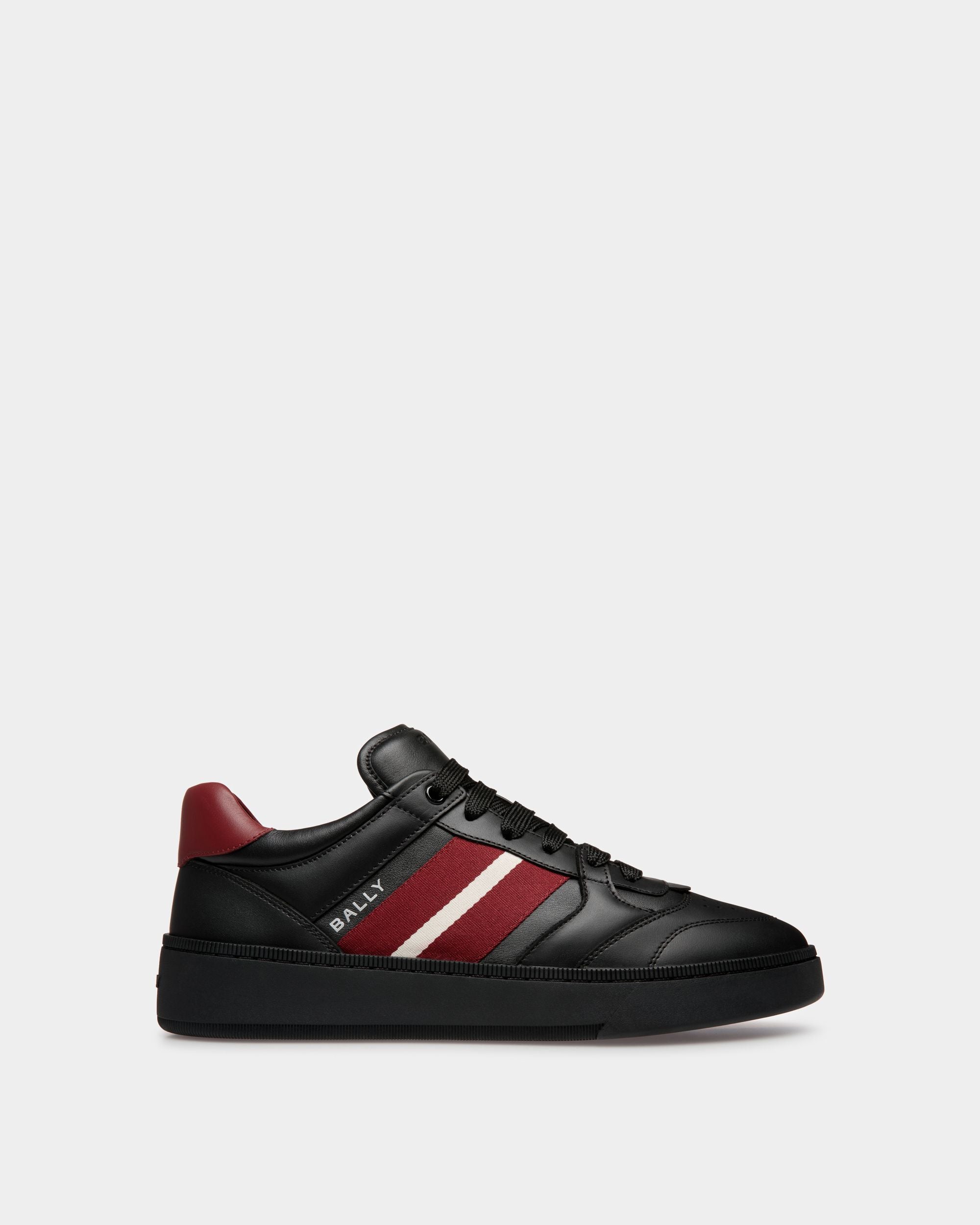 Raise Sneaker Aus Schwarzem Leder - Herren - Bally - 01