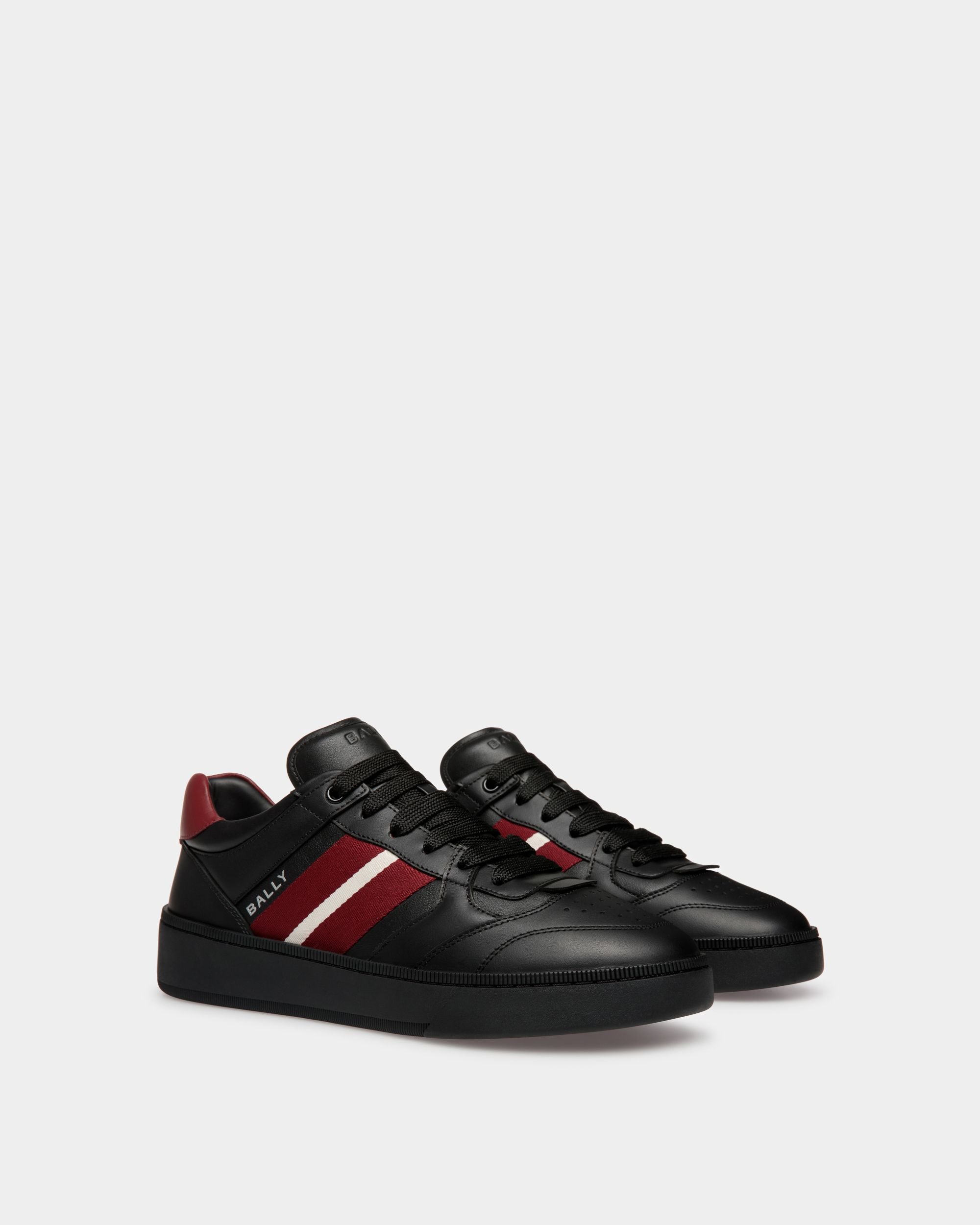 Raise Sneaker Aus Schwarzem Leder - Herren - Bally - 03