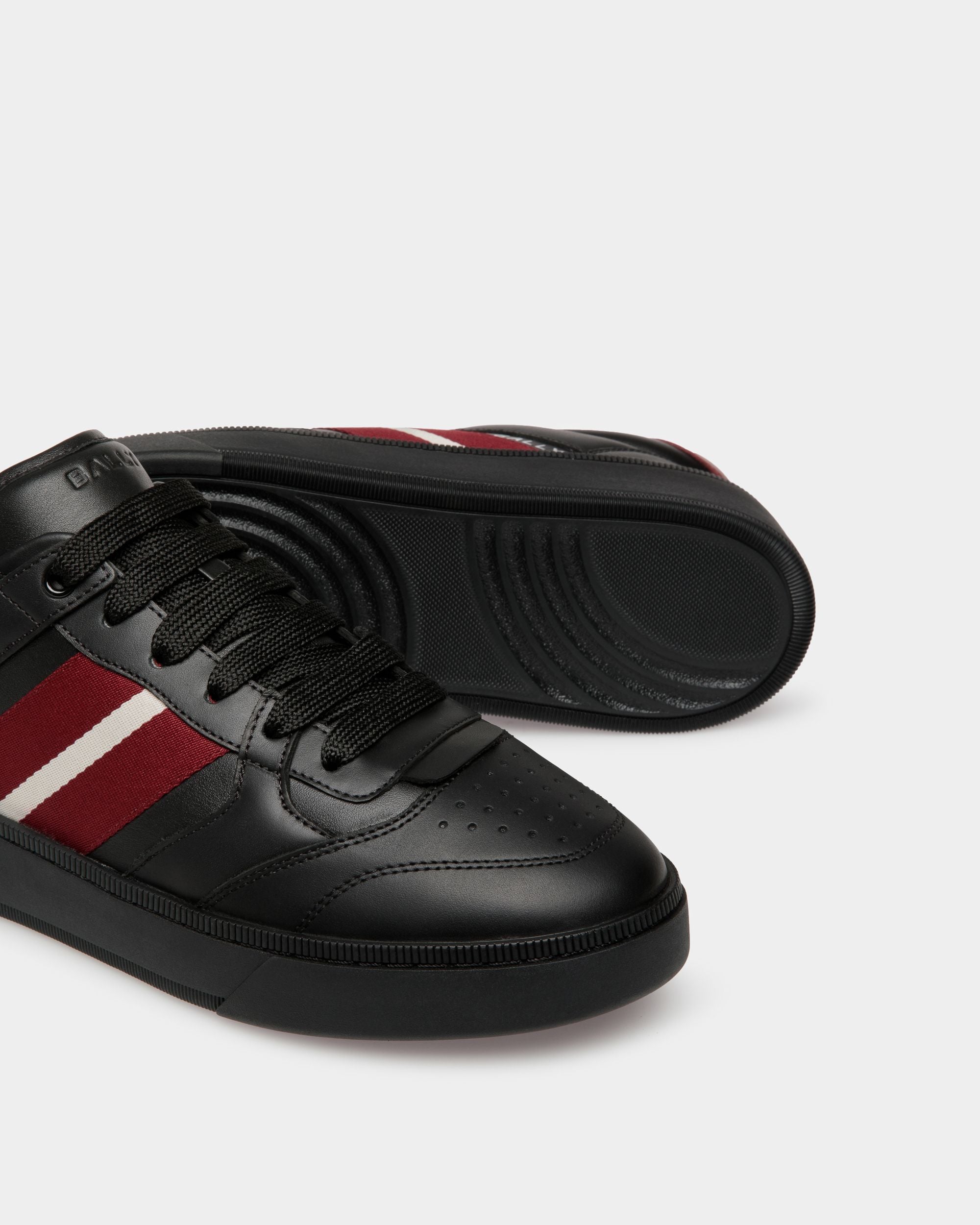Raise Sneaker Aus Schwarzem Leder - Herren - Bally - 05