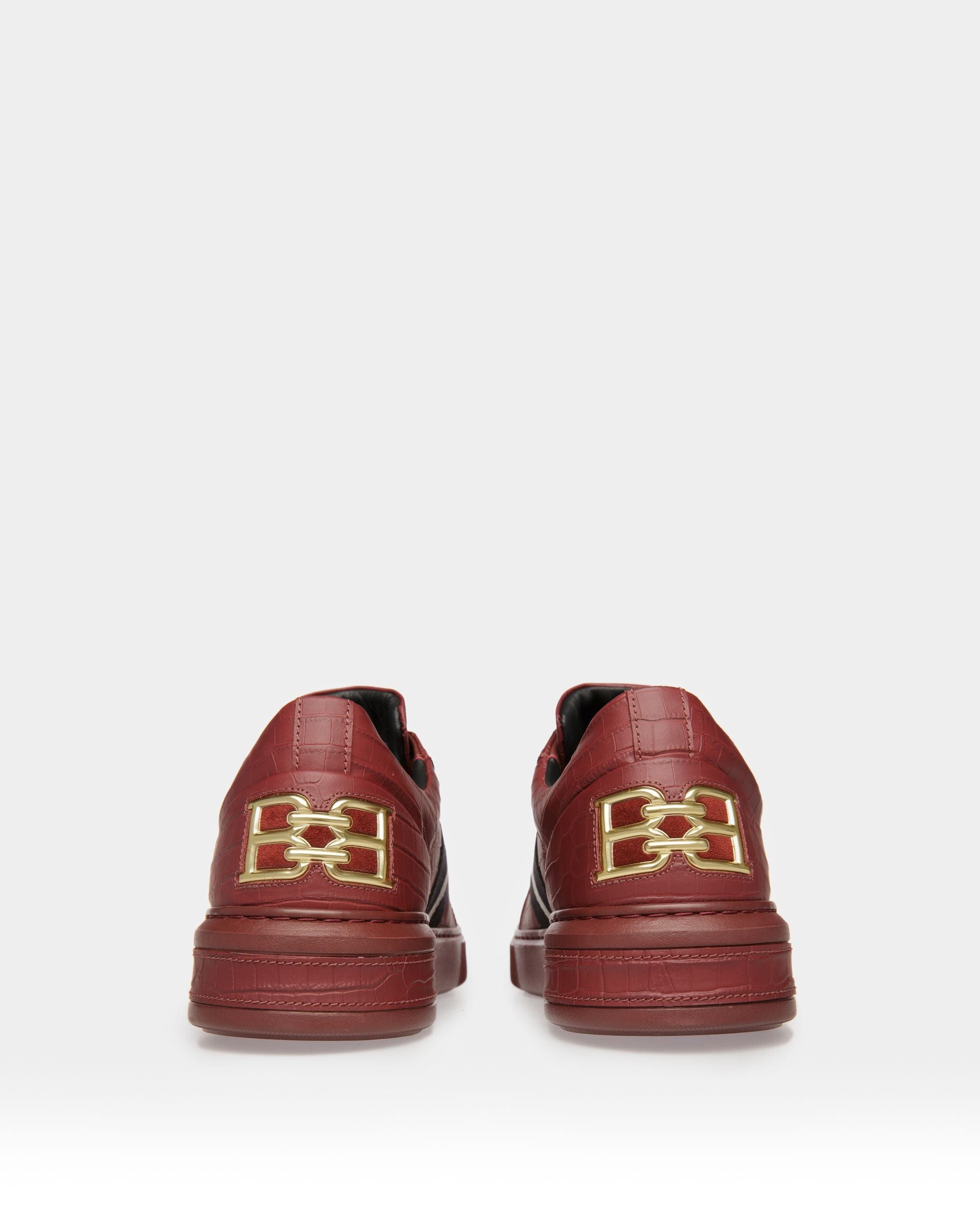 Marell Sneaker Aus Traditionsrotem Leder - Herren - Bally - 03