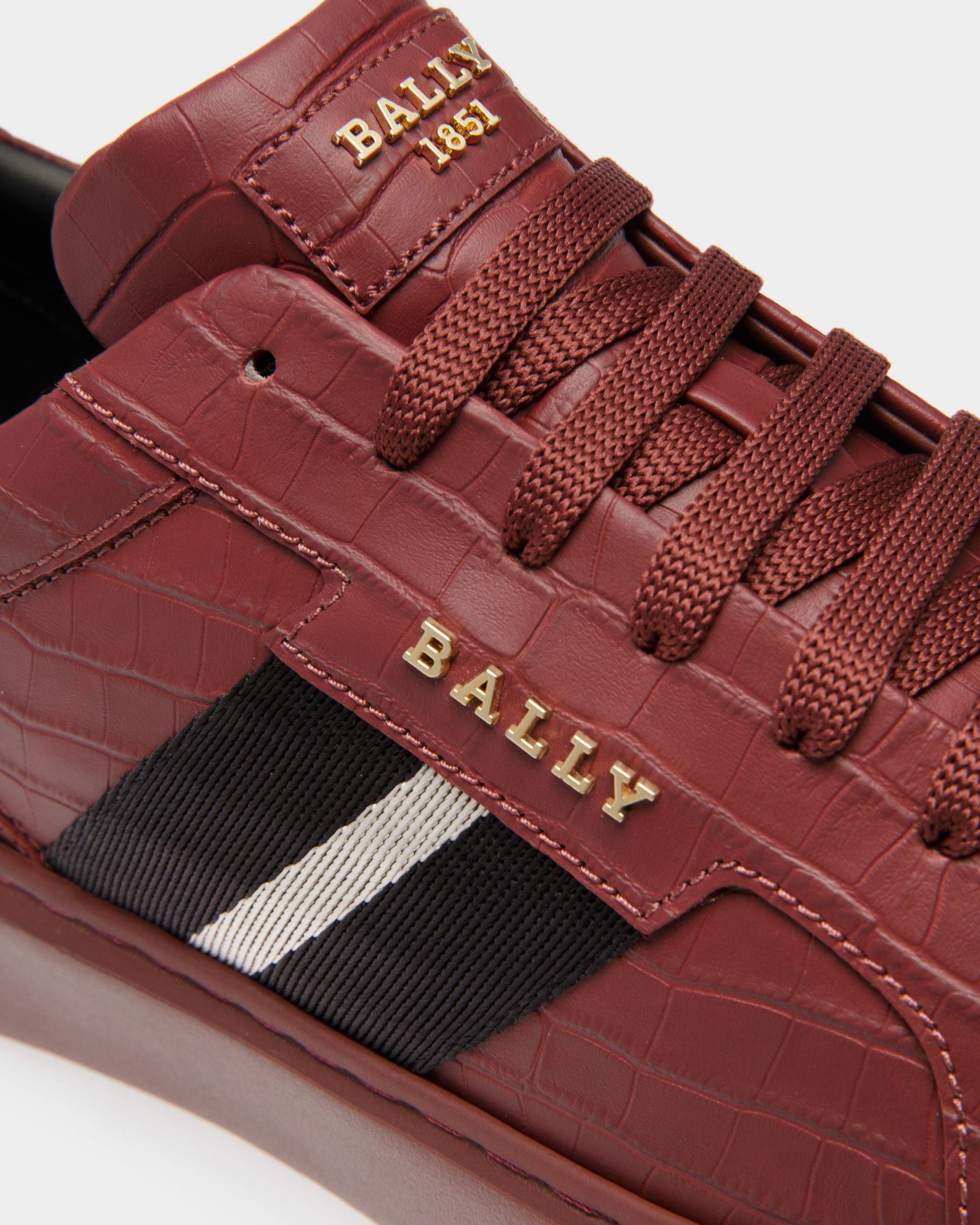 Marell Sneaker Aus Traditionsrotem Leder - Herren - Bally - 05