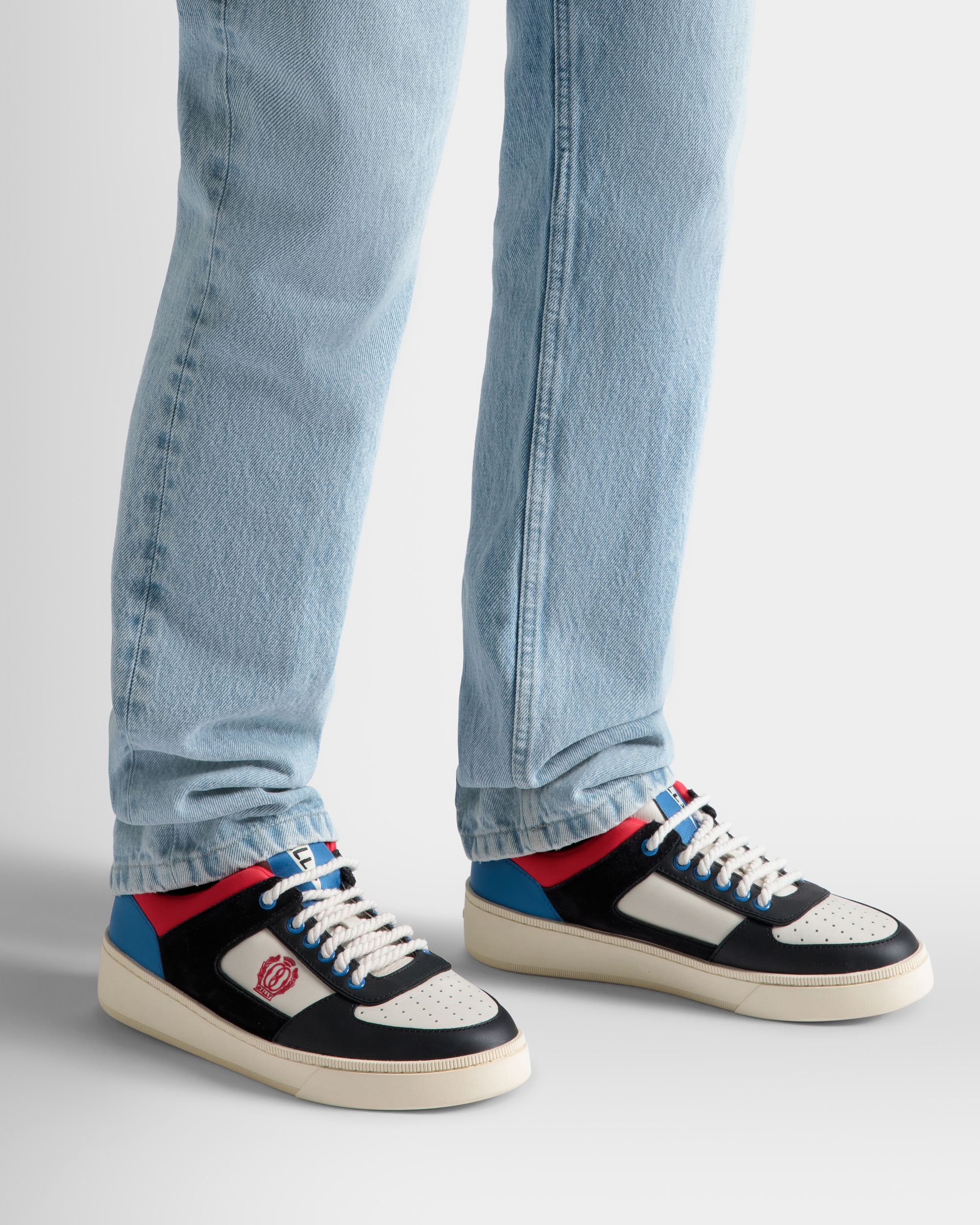 Raise Sneaker Aus Mehrfarbigem Leder - Herren - Bally - 02