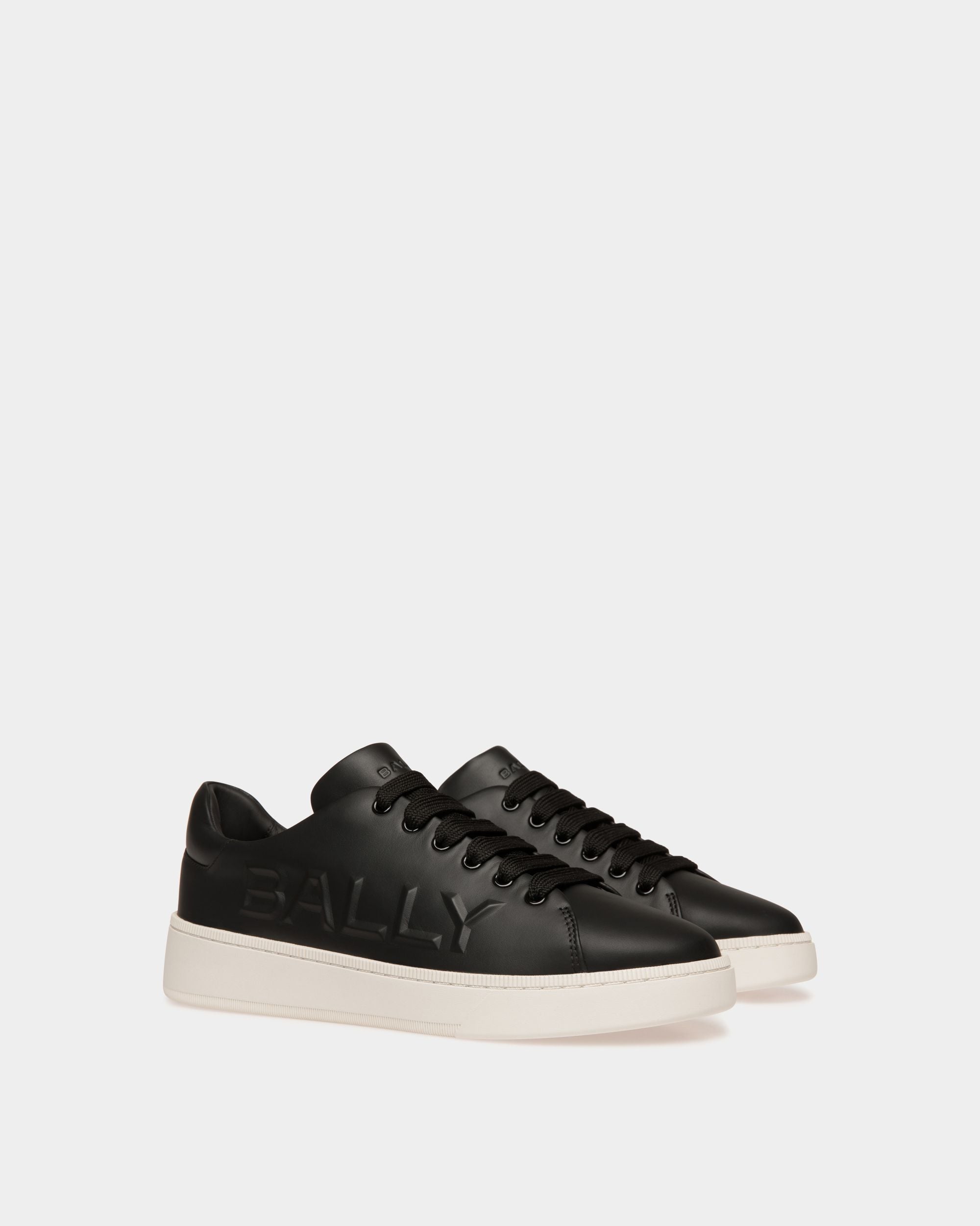 Raise Sneaker Aus Schwarzem Leder - Herren - Bally - 03