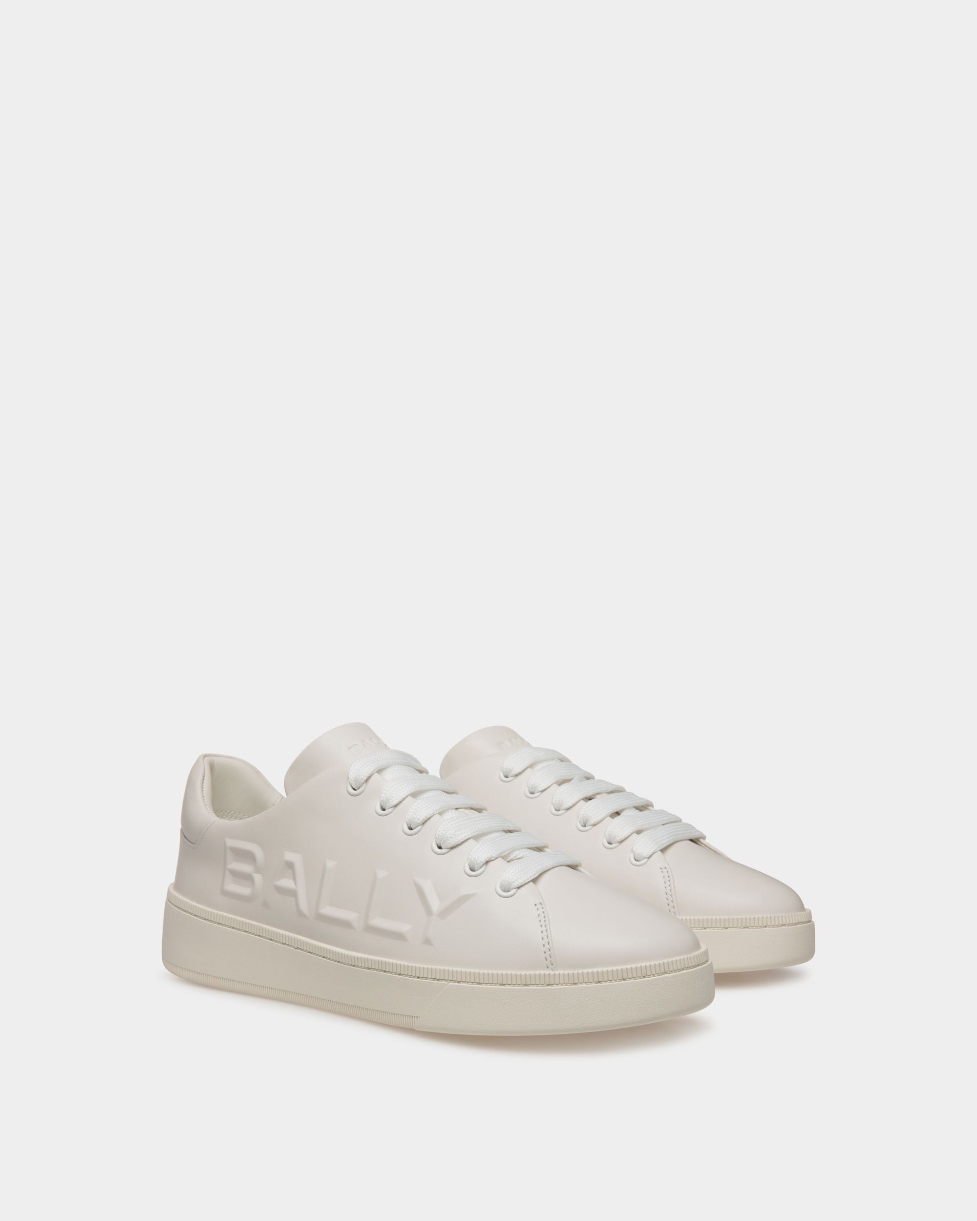 Raise Sneaker Aus Weißem Leder - Herren - Bally - 02