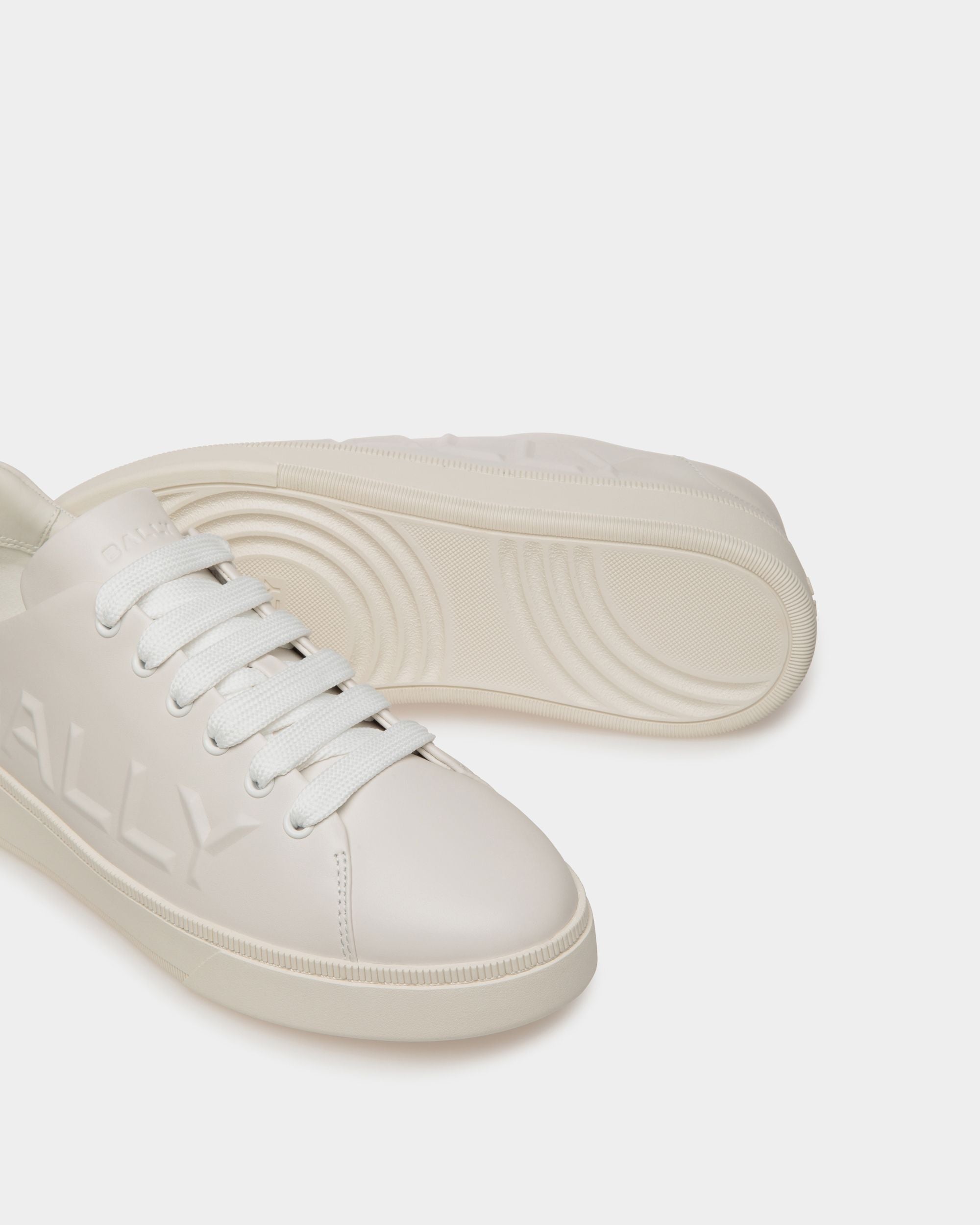Raise Sneaker Aus Weißem Leder - Herren - Bally - 04