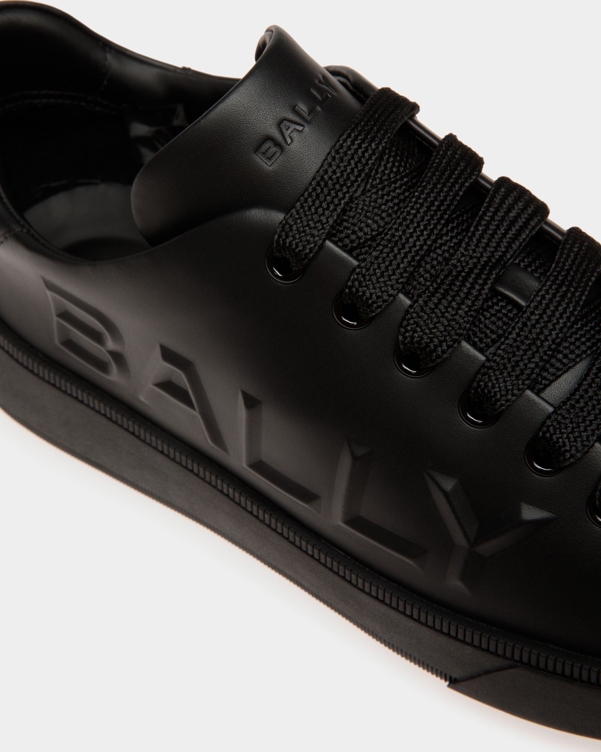 Raise Sneaker Aus Schwarzem Leder - Herren - Bally - 05
